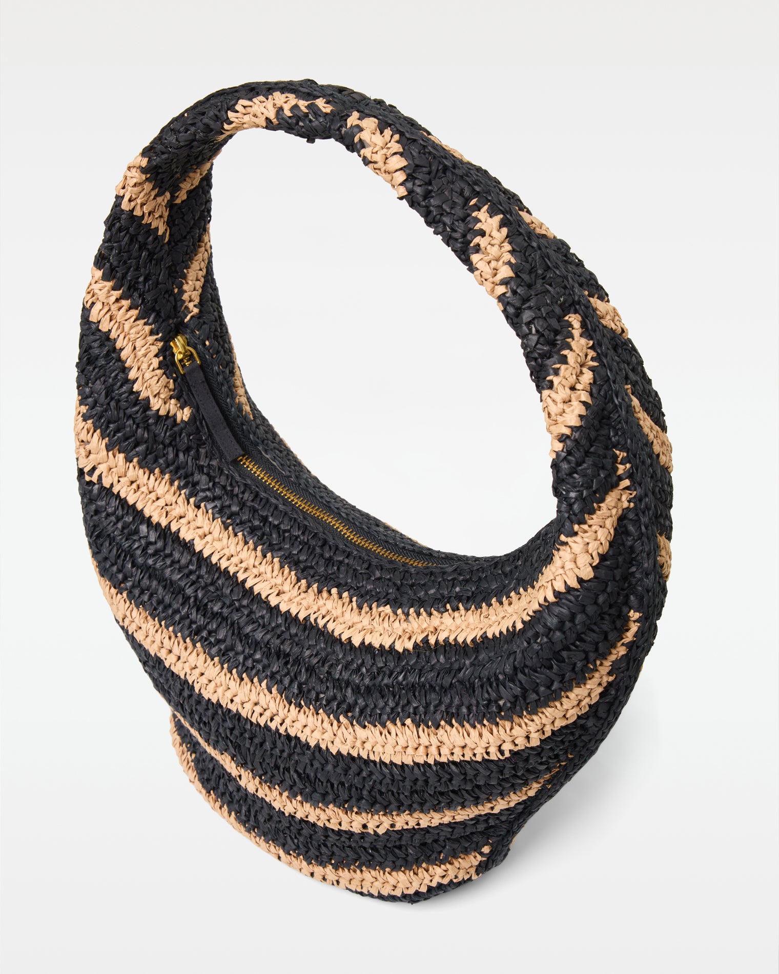 Aya Bag - Natural-Black Natural-Black | Hover