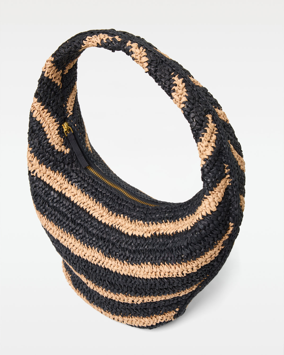 Aya Bag - Natural-Black Natural-Black | Hover