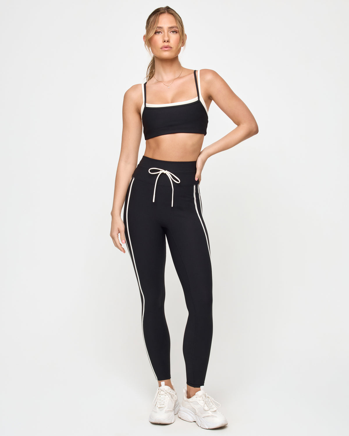 Sutton Pant - Black Cream Sutton Pant - Black Cream