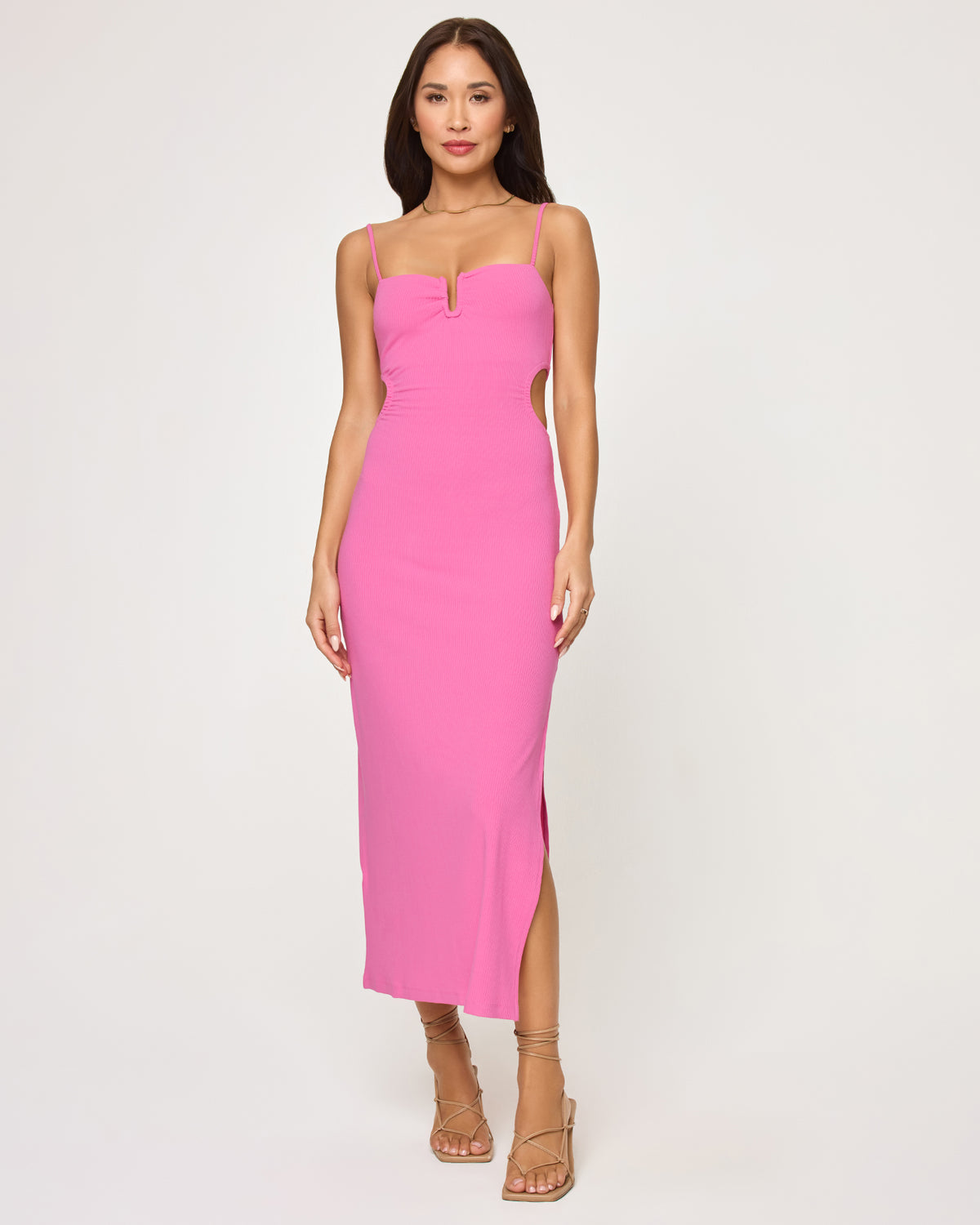 Cameron Dress - Bubblegum Pink Bubblegum Pink | Model: Jocelyn (size: S)