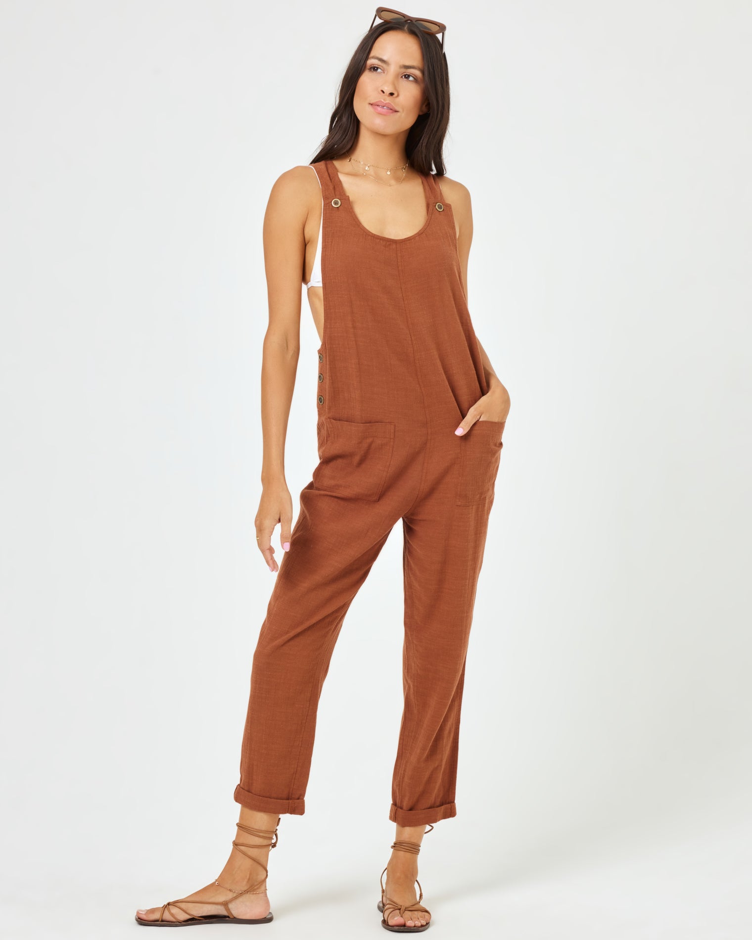 Freya Jumper - Coffee Coffee | Model: Emily (size: S)