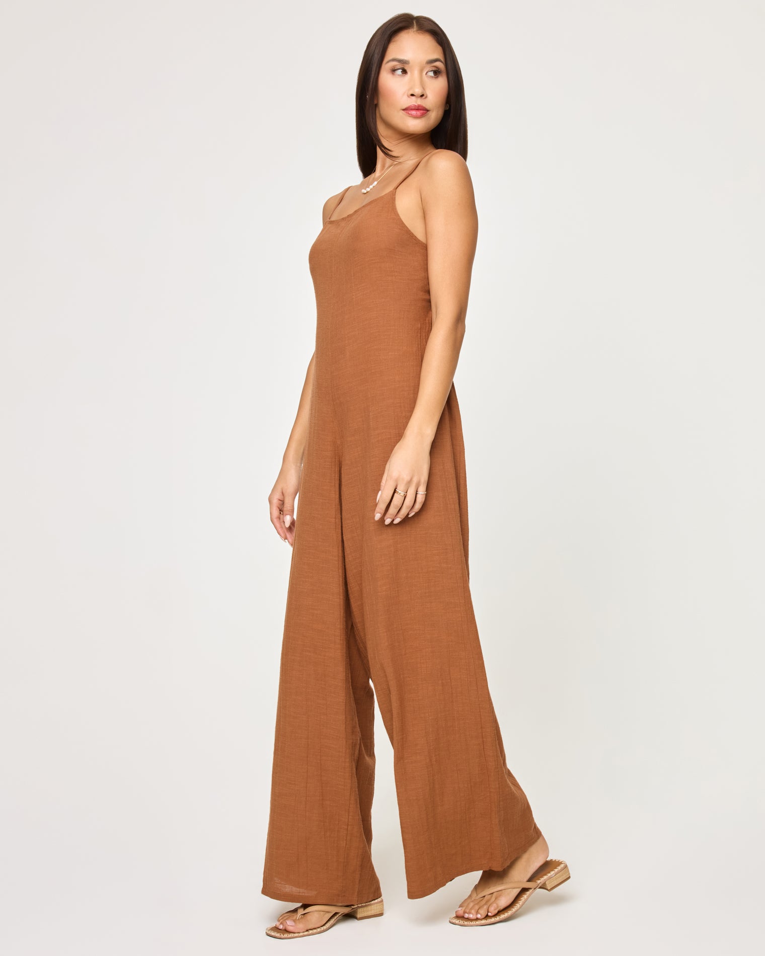 Jaida Jumpsuit - Brown Sugar Jaida Jumpsuit - Brown Sugar
