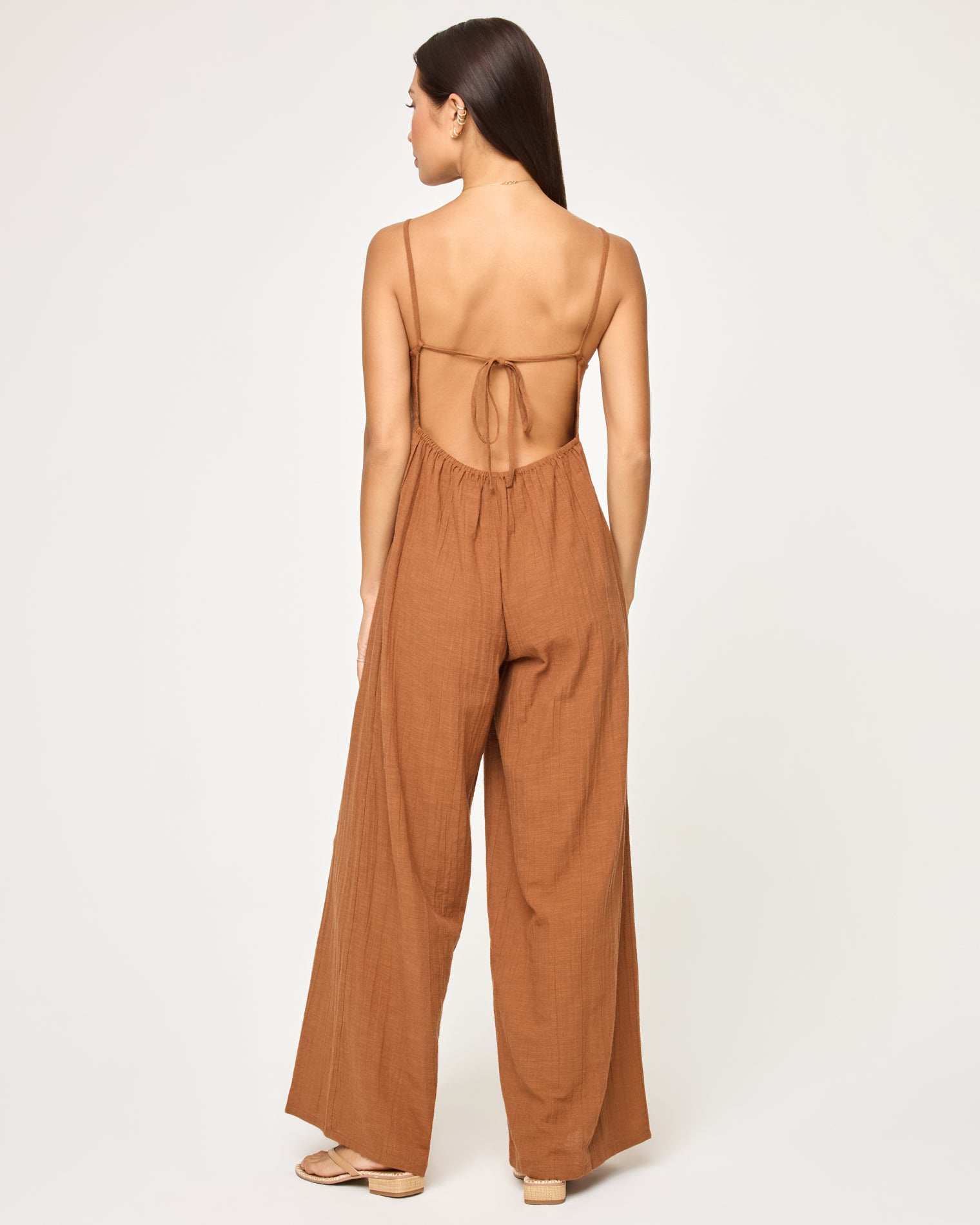 Jaida Jumpsuit - Brown Sugar Jaida Jumpsuit - Brown Sugar