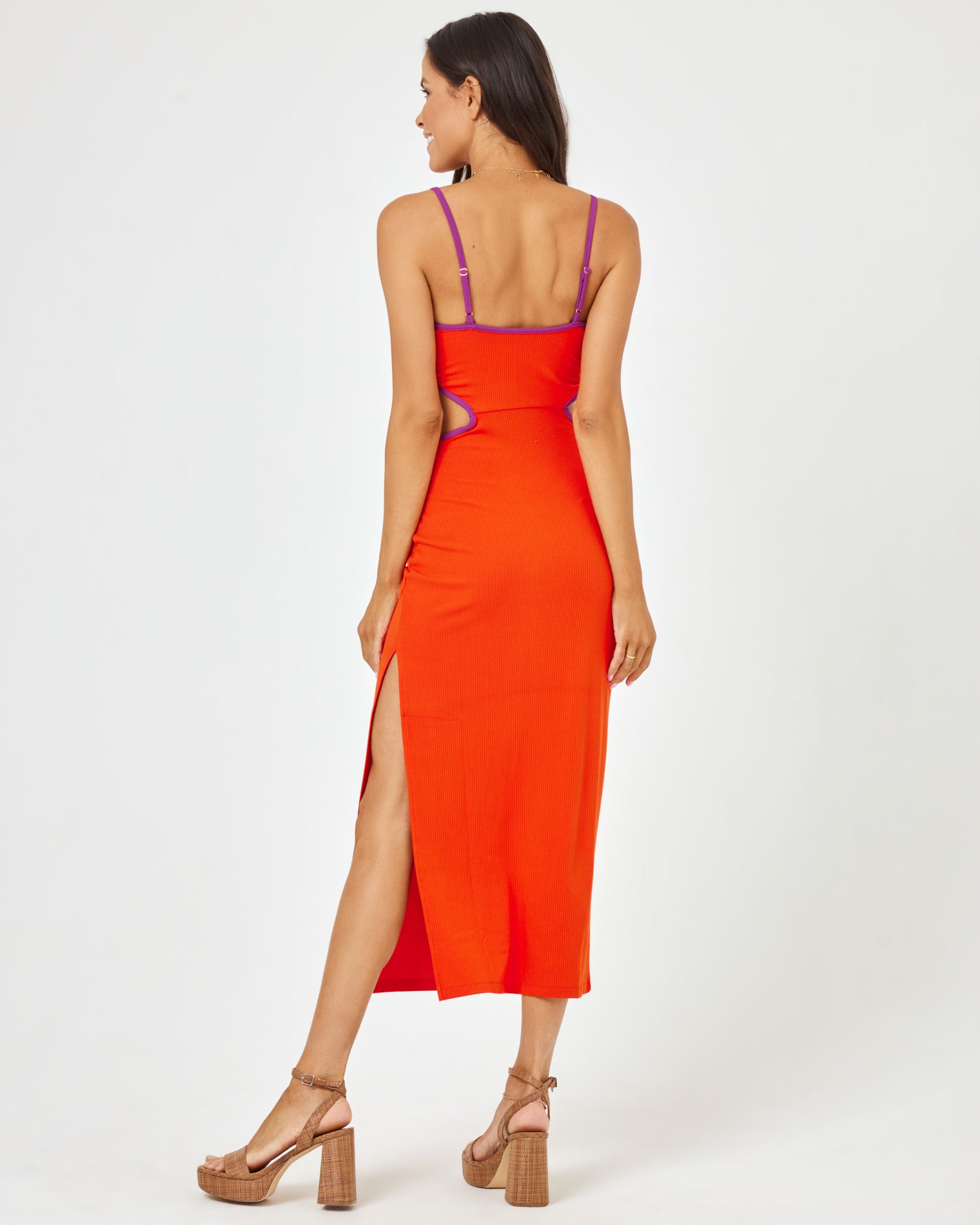 Libra Dress - Berry-Pimento Libra Dress - Berry-Pimento