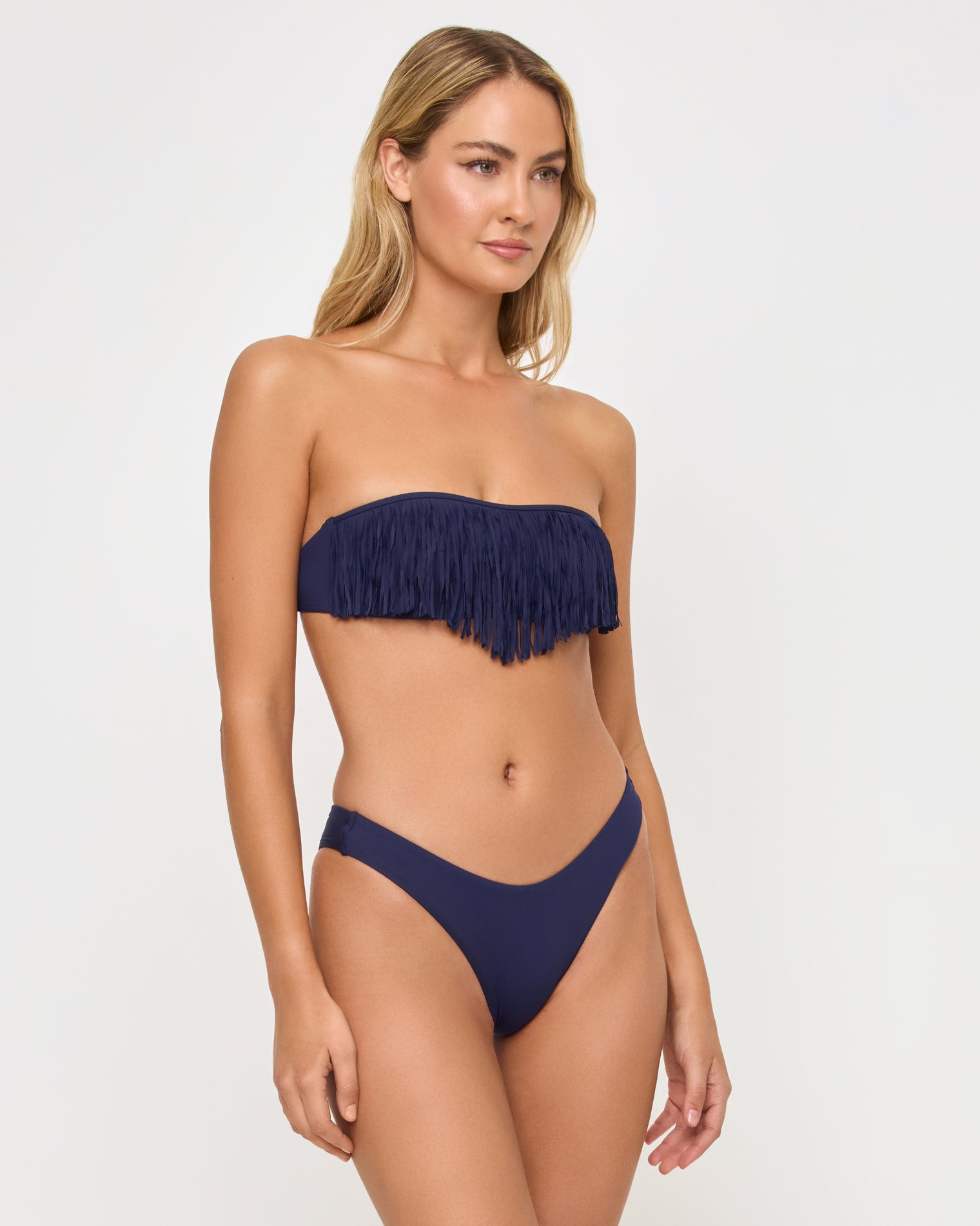 Rocky Bikini Bottom - Sensual Solid Midnight Blue Rocky Bikini Bottom - Sensual Solid Midnight Blue