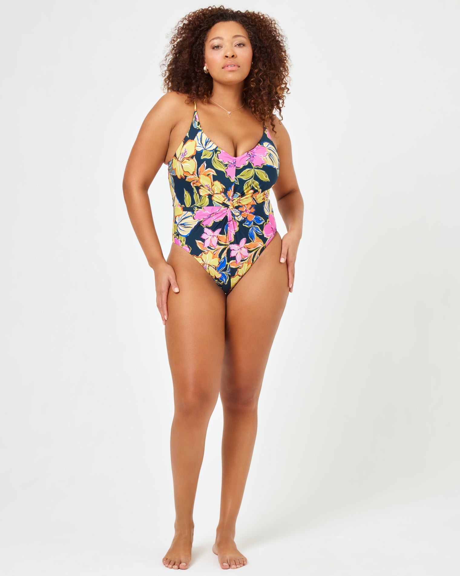 Eco Chic Econyl® Eco Devi One Piece - Tropadelic Tropadelic | Model: Emily (size: XL)