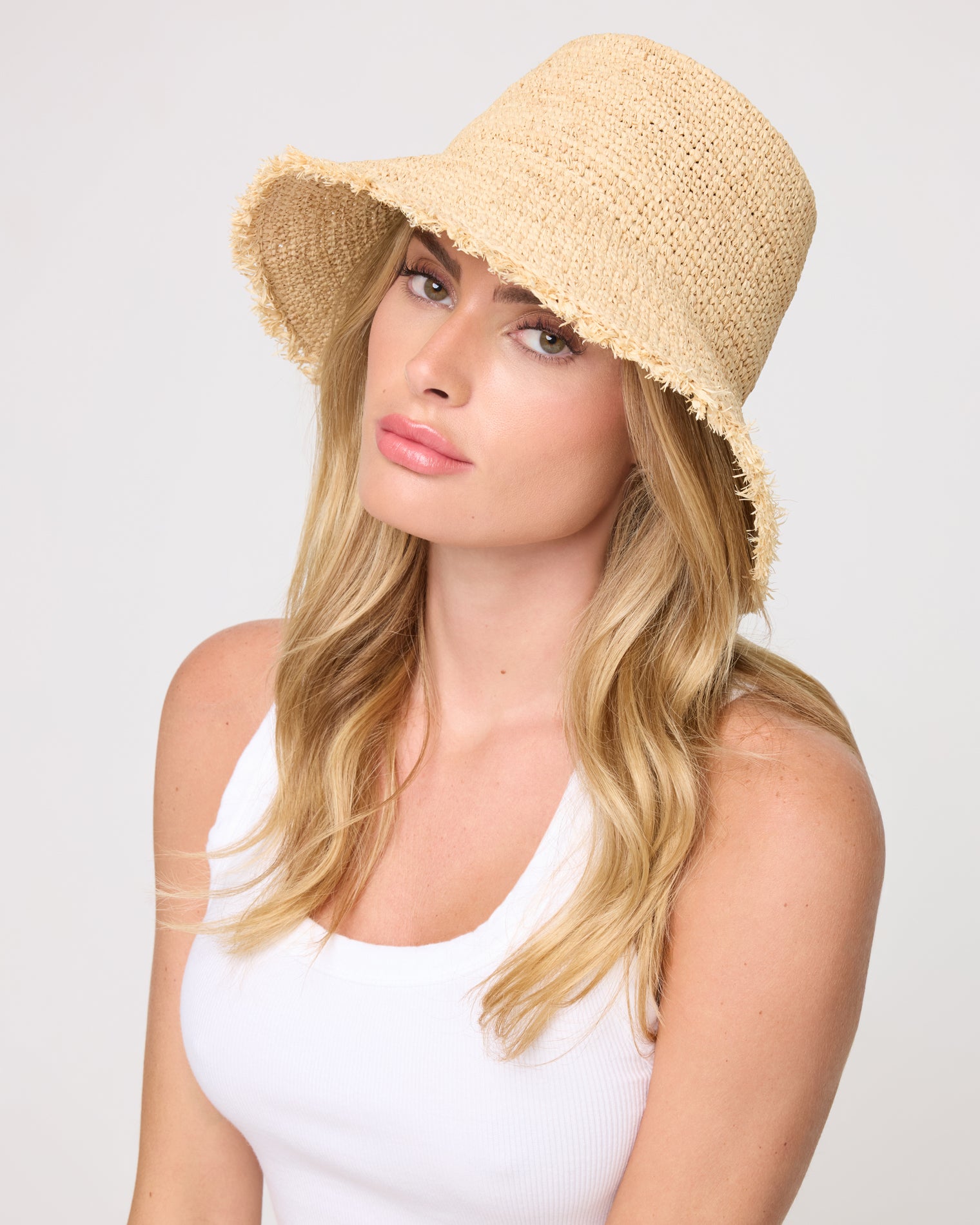 Paco Bucket Hat - Natural Natural