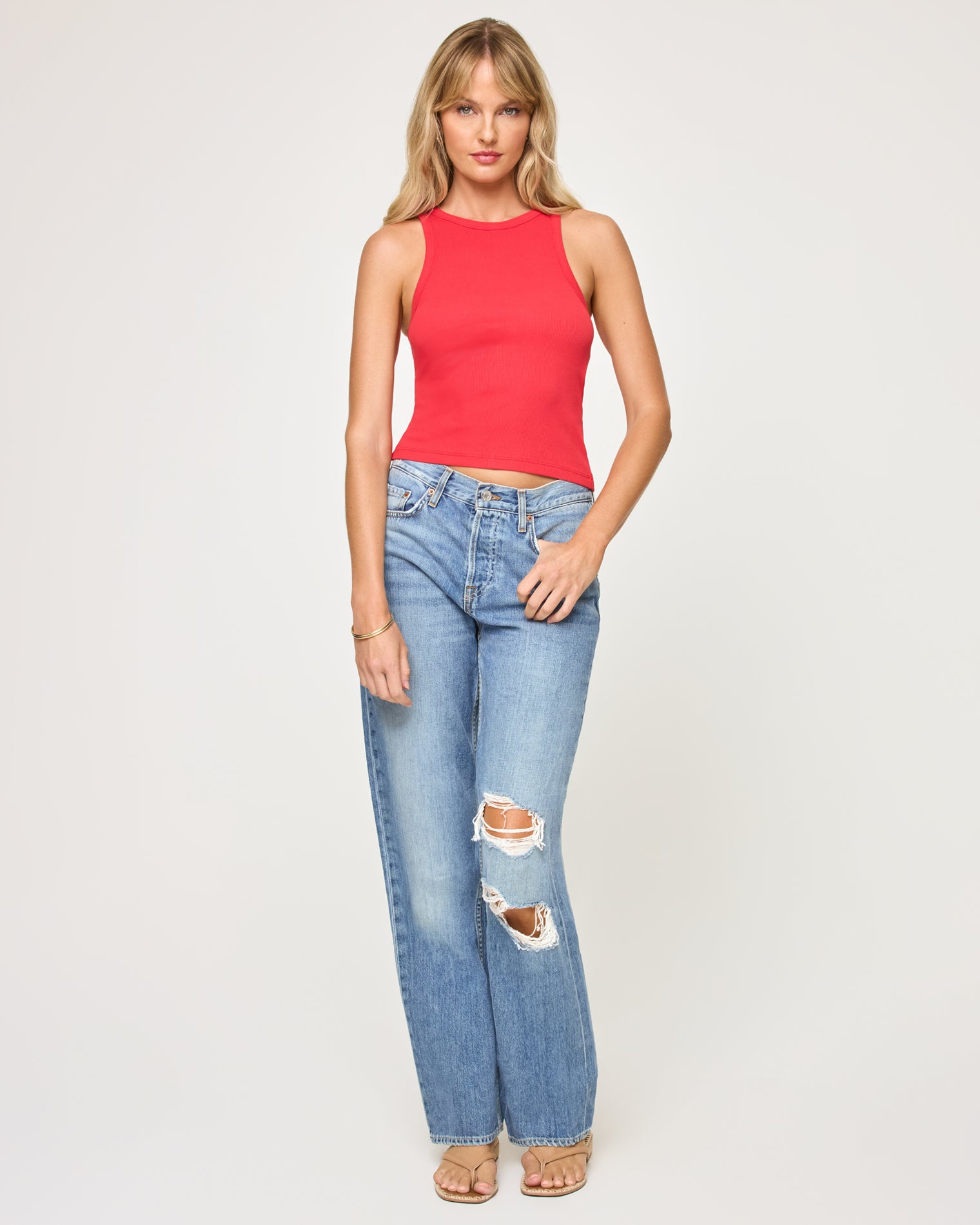 Rewind Tank - Flame Flame | Model: Lura (size: S)