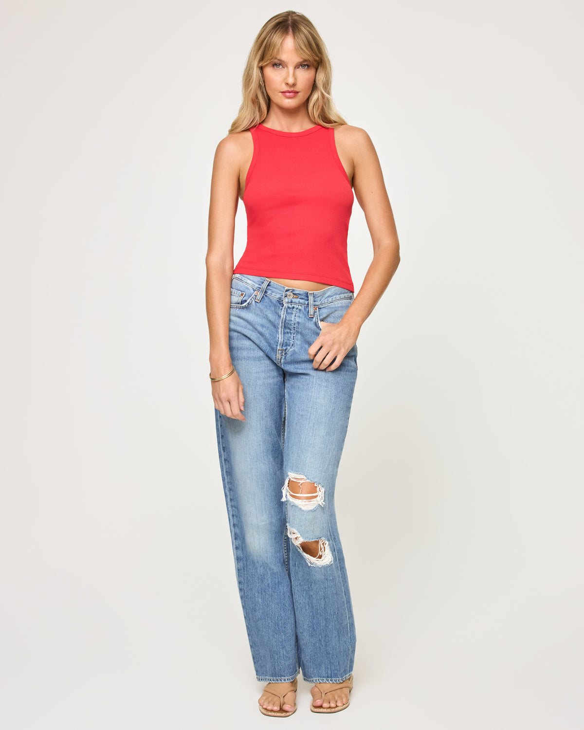 Rewind Tank - Flame Flame | Model: Lura (size: S)