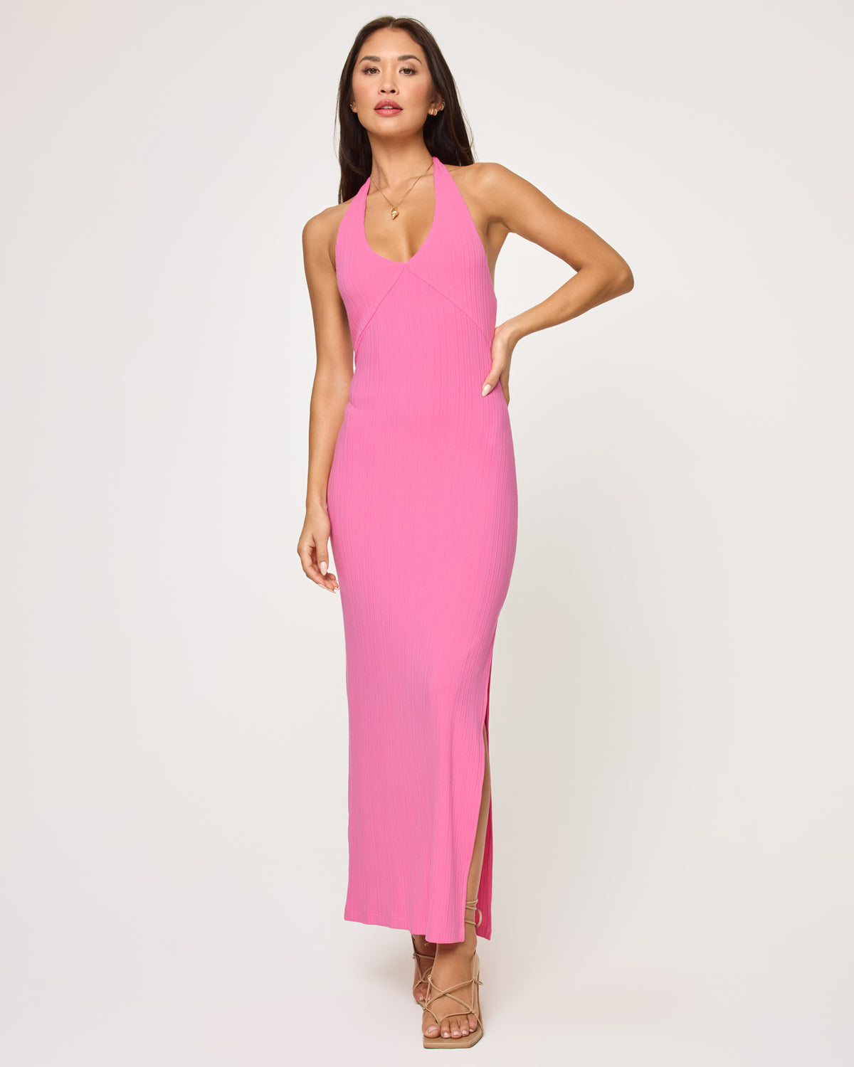Skye Dress - Bubblegum Pink Bubblegum Pink | Model: Jocelyn (size: S)