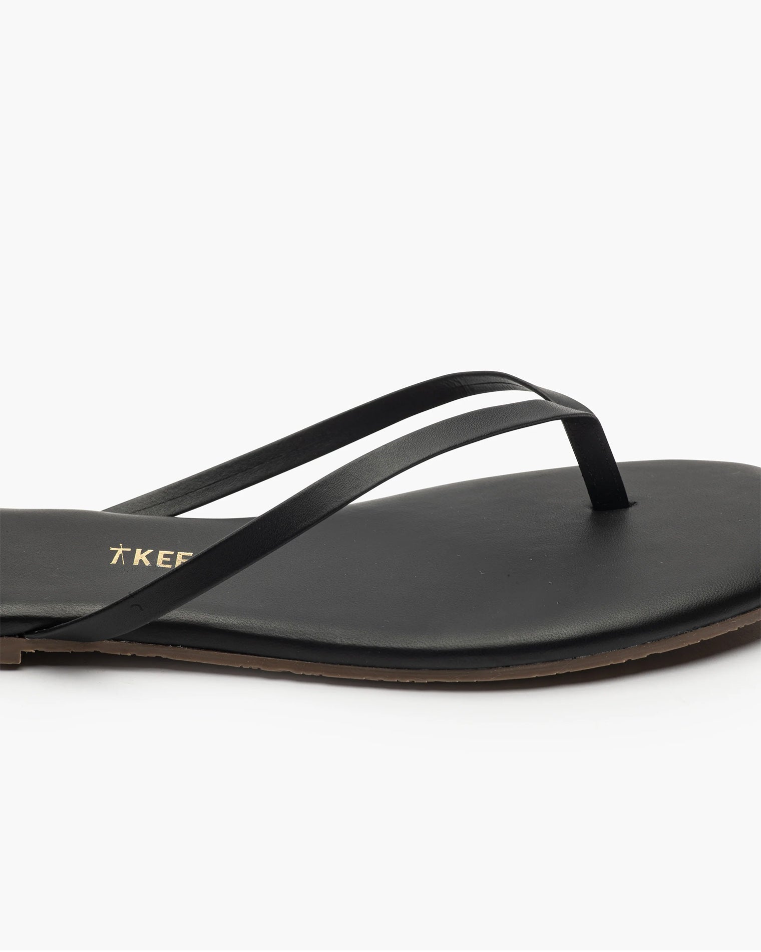 TKEES Square Toe Lily Sandals - Black