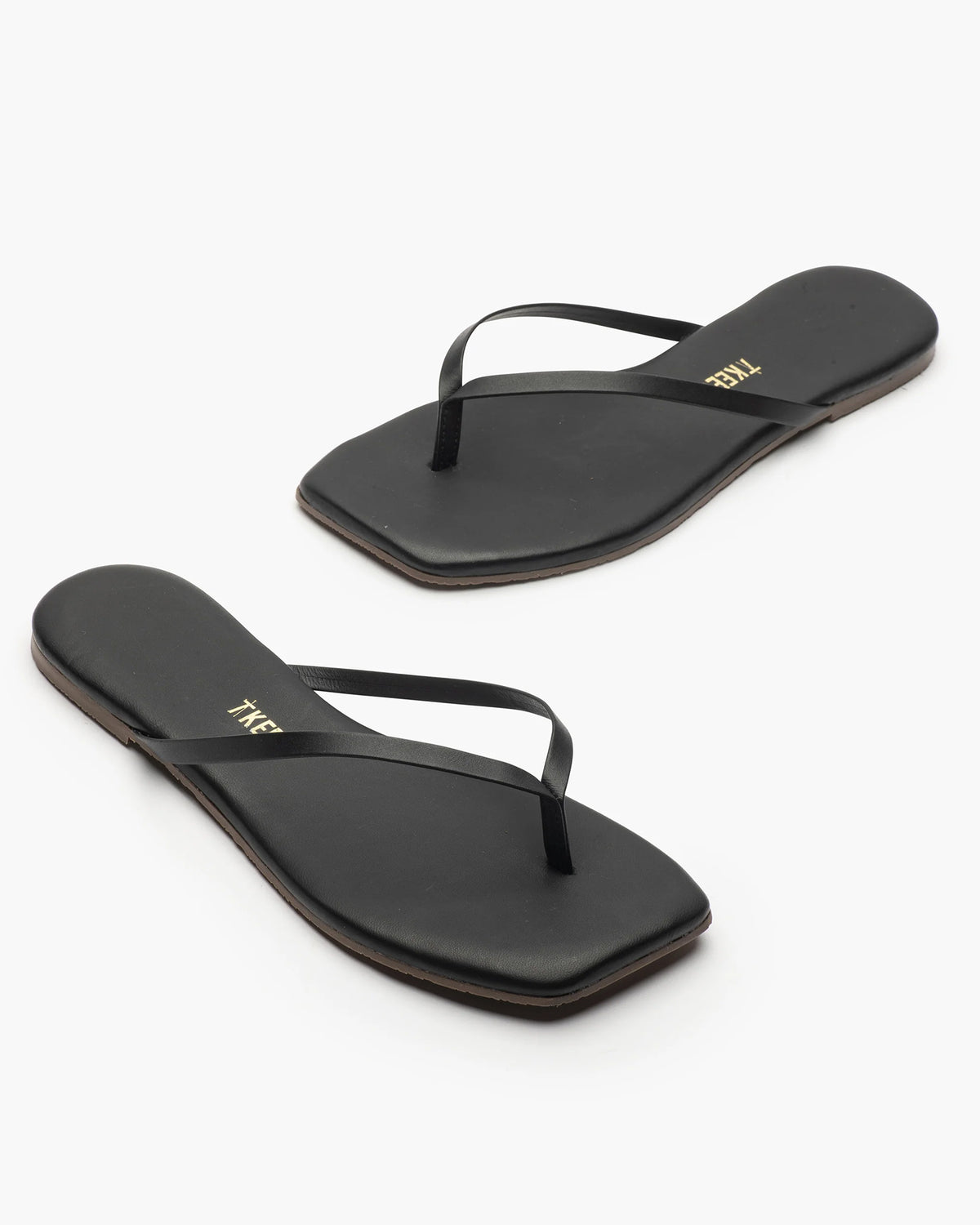 TKEES Square Toe Lily Sandals - Black TKEES Square Toe Lily Sandals - Black