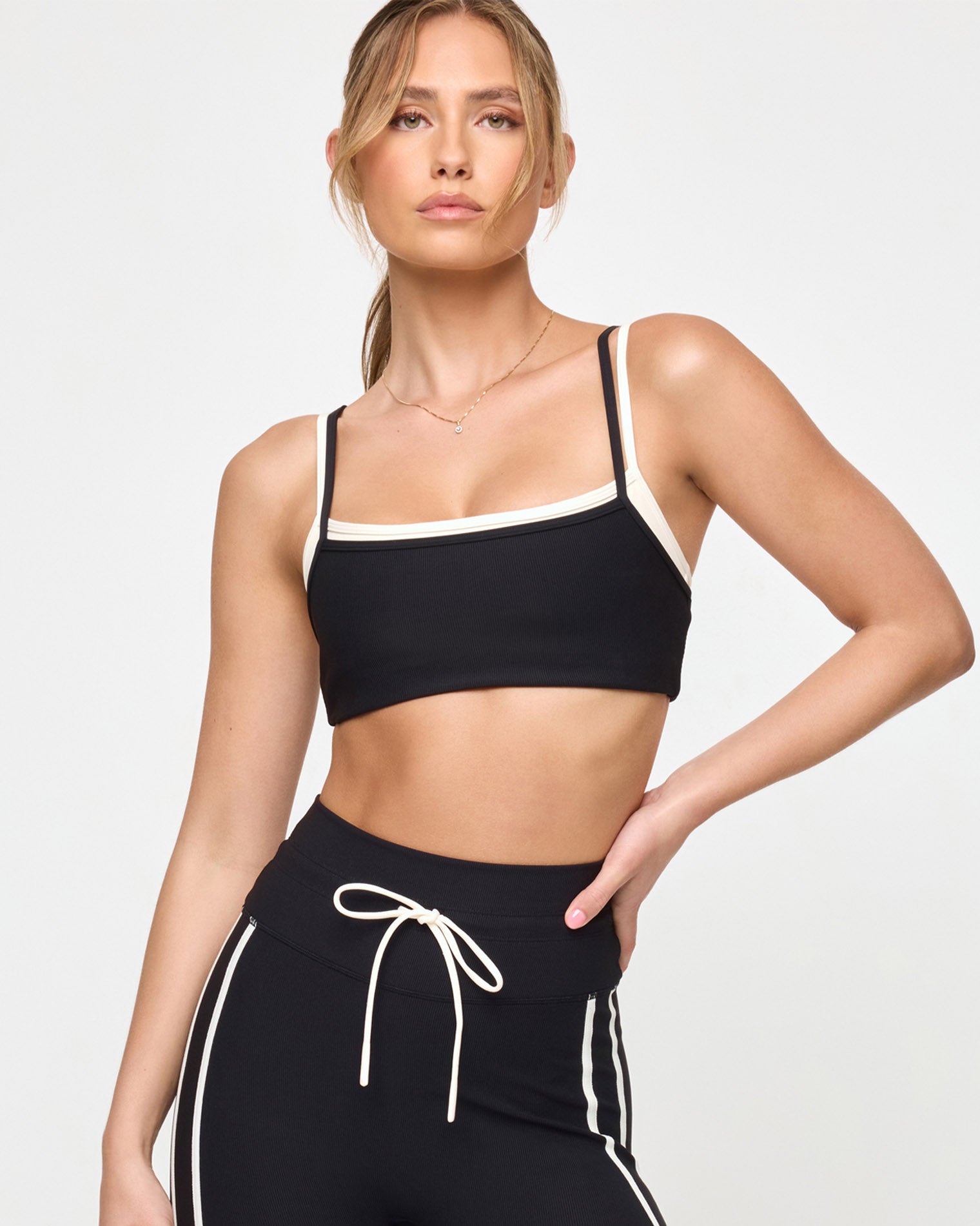 Kelly Bra - Black Cream Kelly Bra - Black Cream