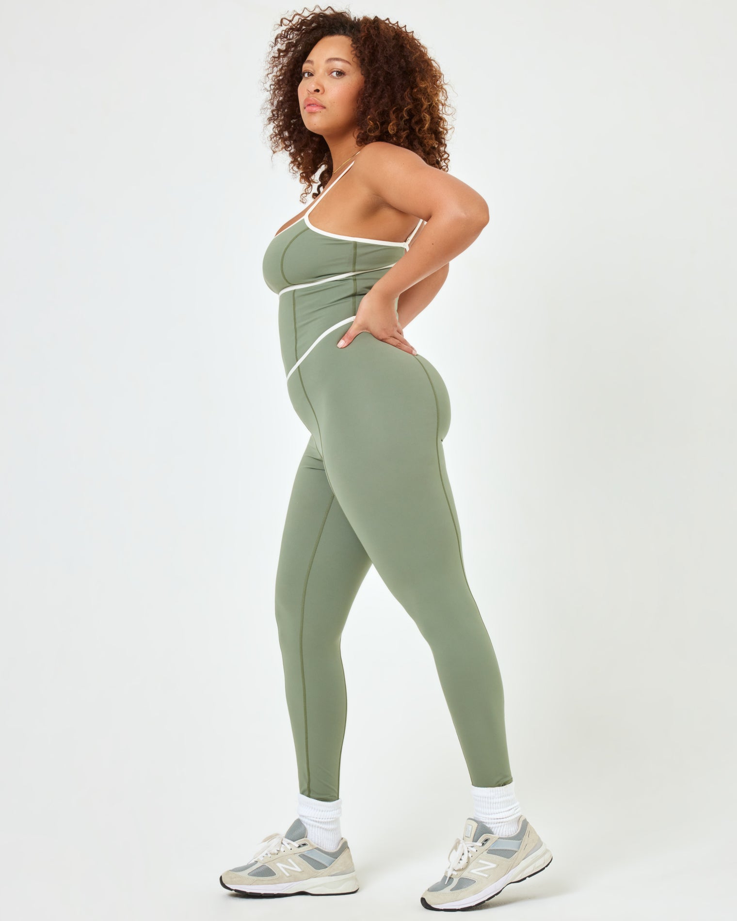 Ace Jumpsuit - Fairway Fairway | Model: Amber (size: XL)