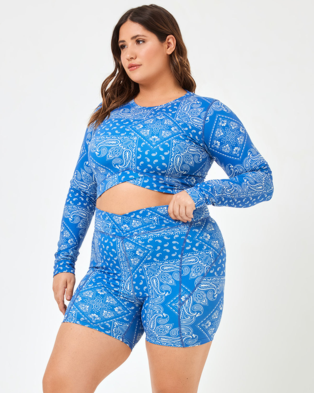 Carter Bike Short Bandana | Model: Jessica (size: XL)