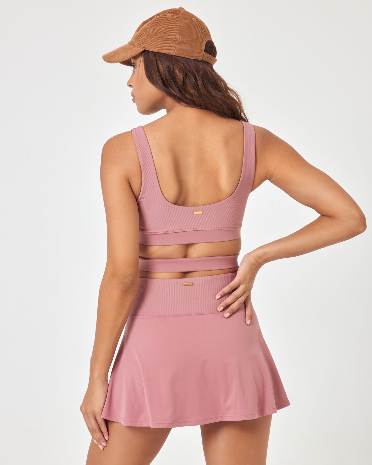 Riggs Skort - Rose Rose | Model: Natalie (size: S)
