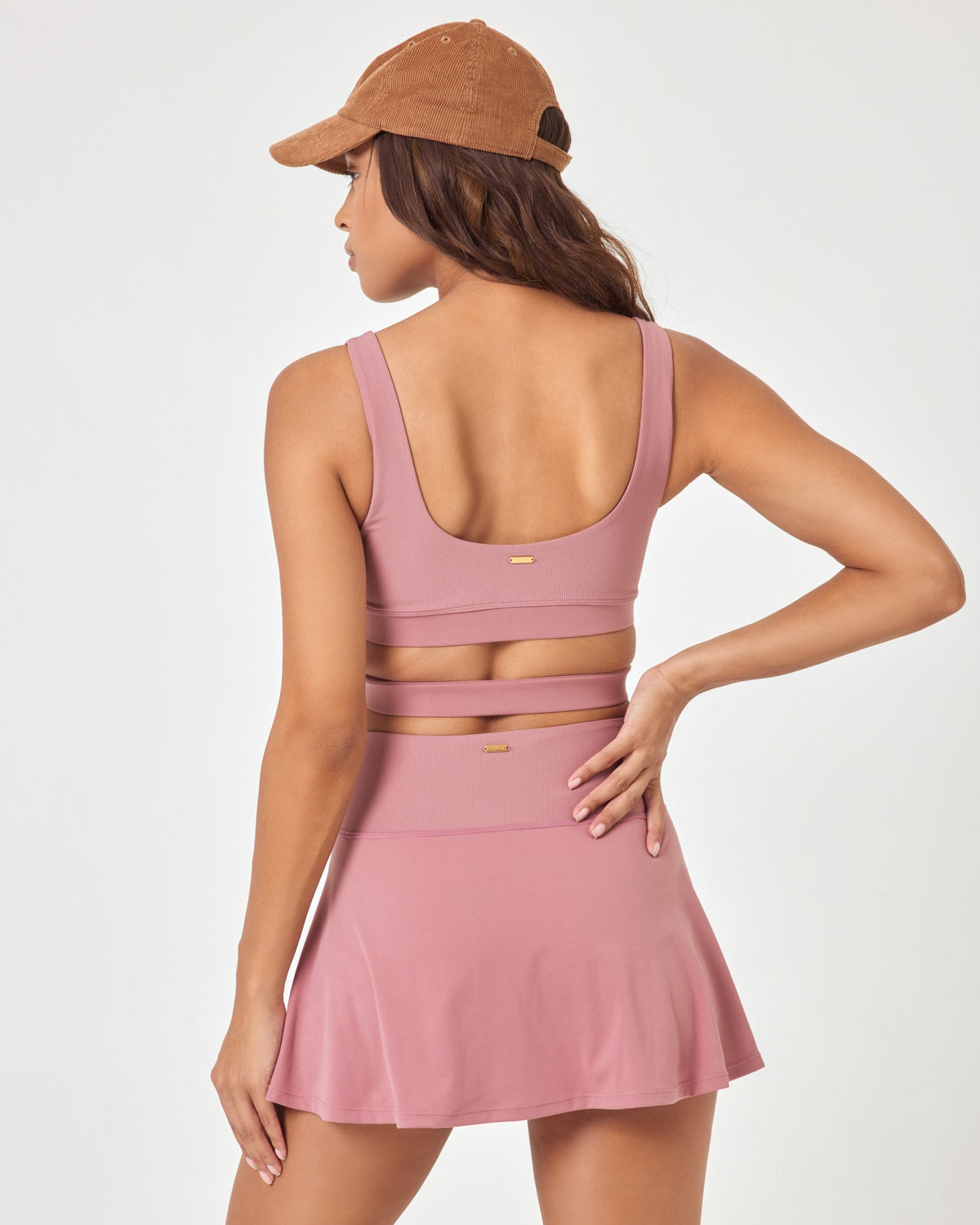 Riggs Skort - Rose Rose | Model: Natalie (size: S)