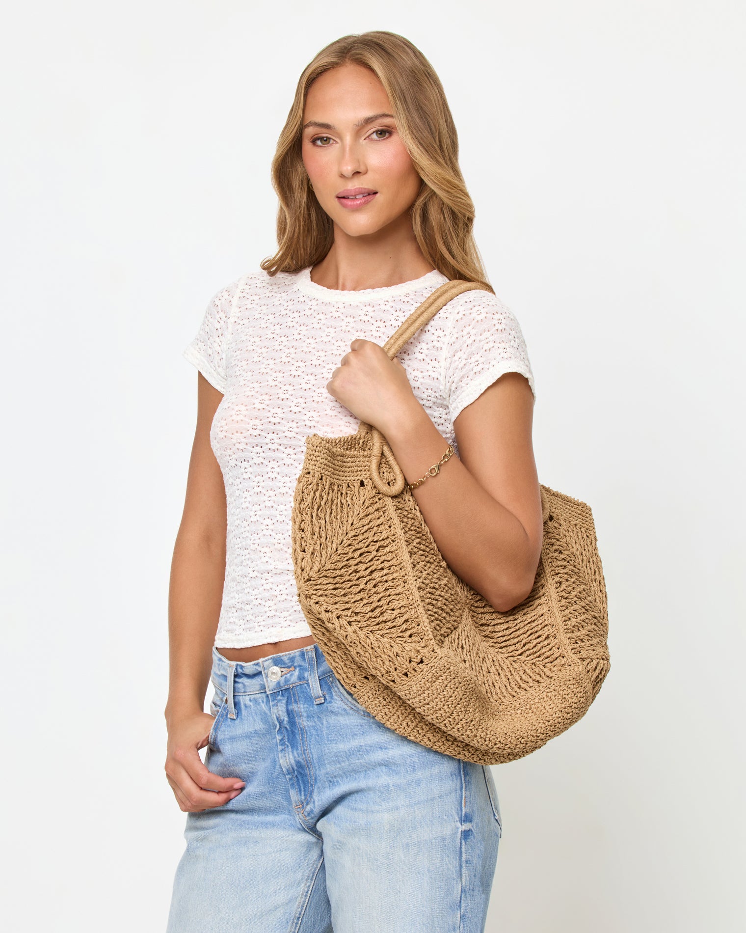 Paloma Beach Tote - Natural