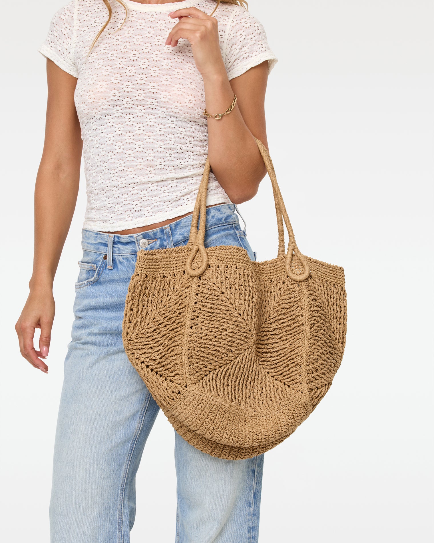 Paloma Beach Tote - Natural