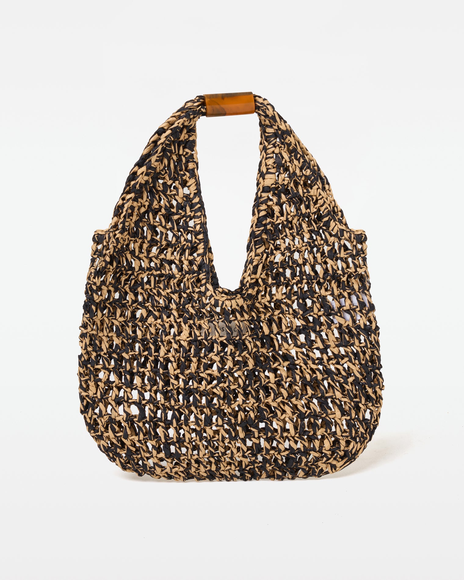 Faye Bag - Natural-Black Faye Bag - Natural-Black