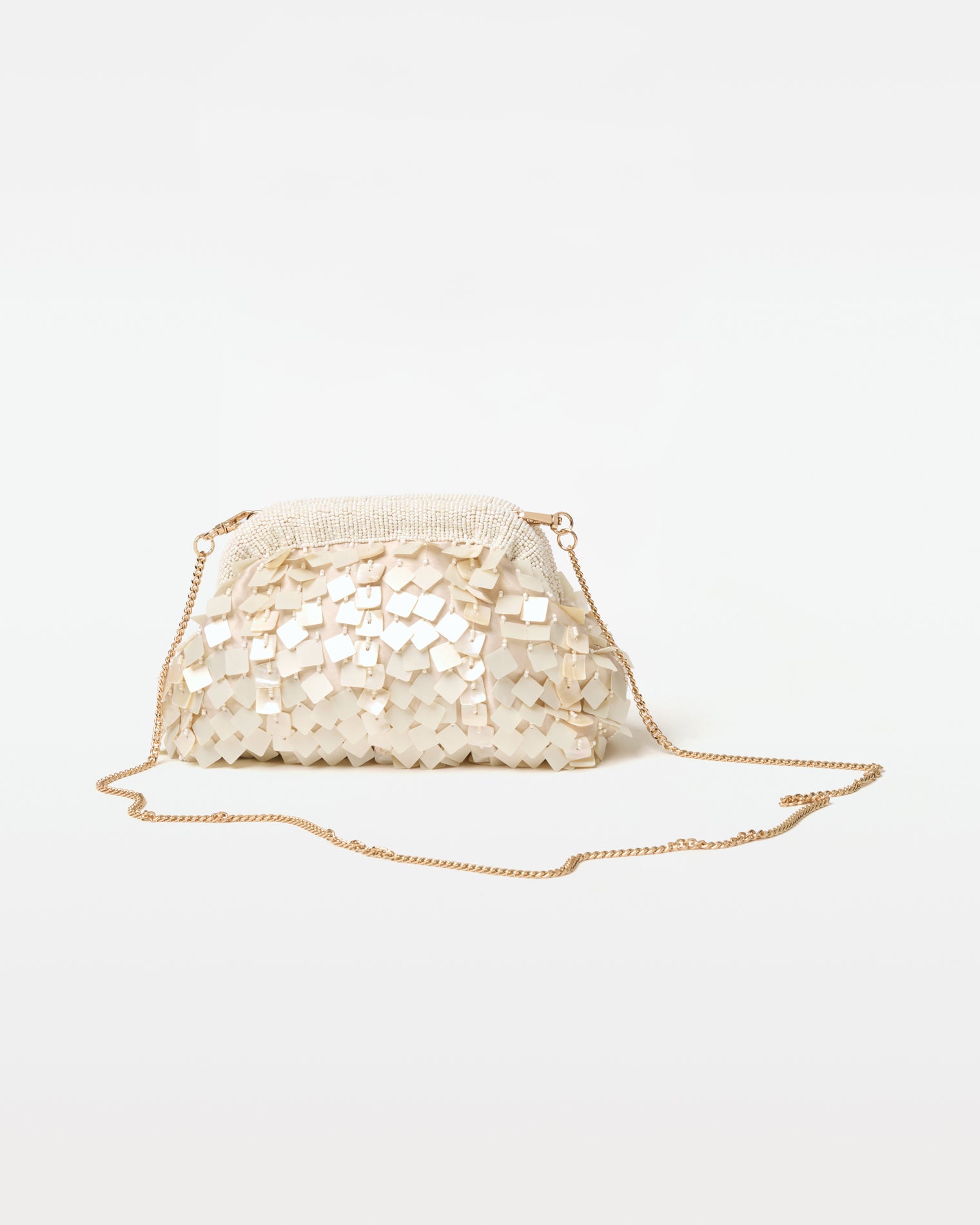 Vienna Clutch - Cream