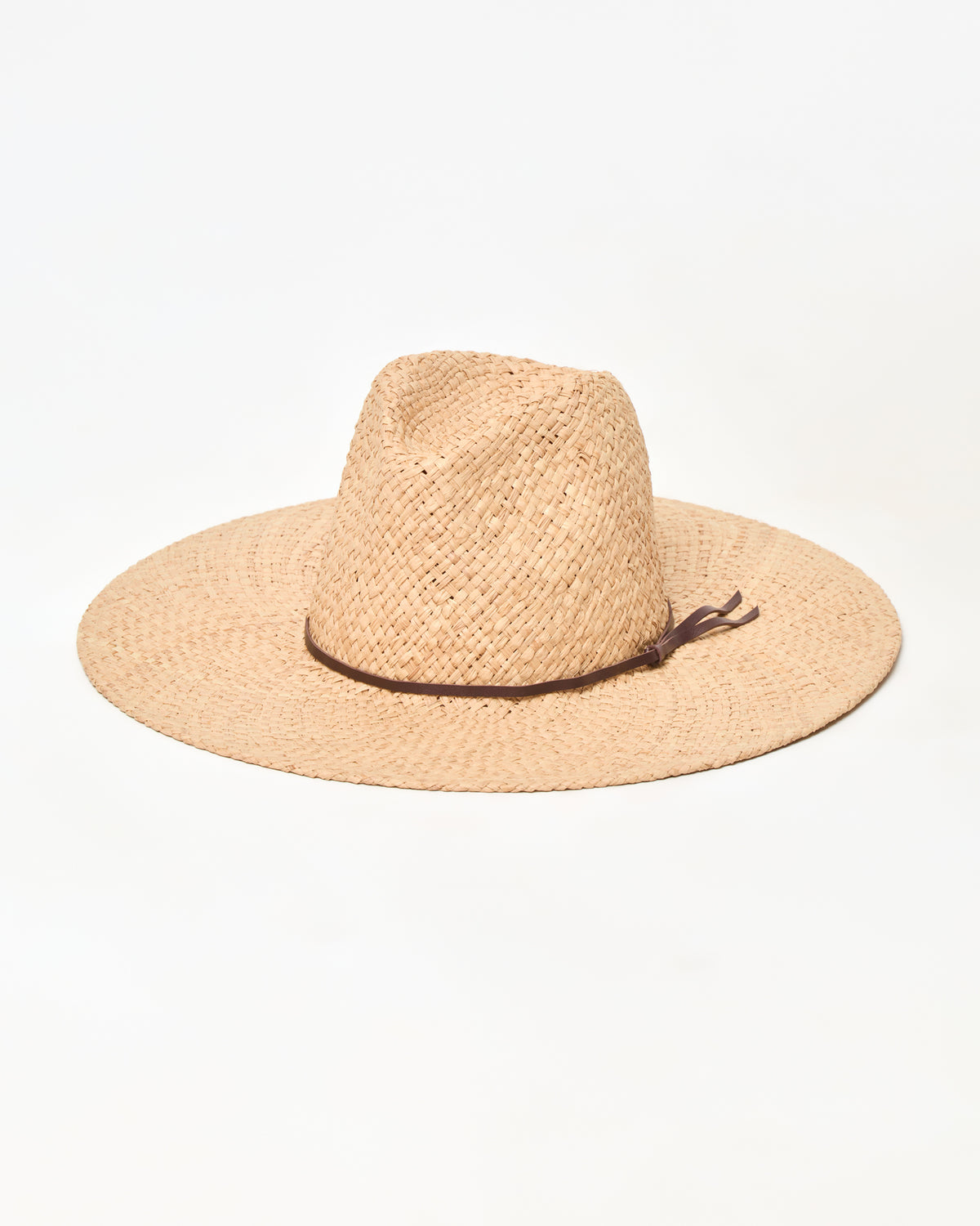 Marnie Hat - Natural LSPACE Marnie hat in natural, off-model flat lay.