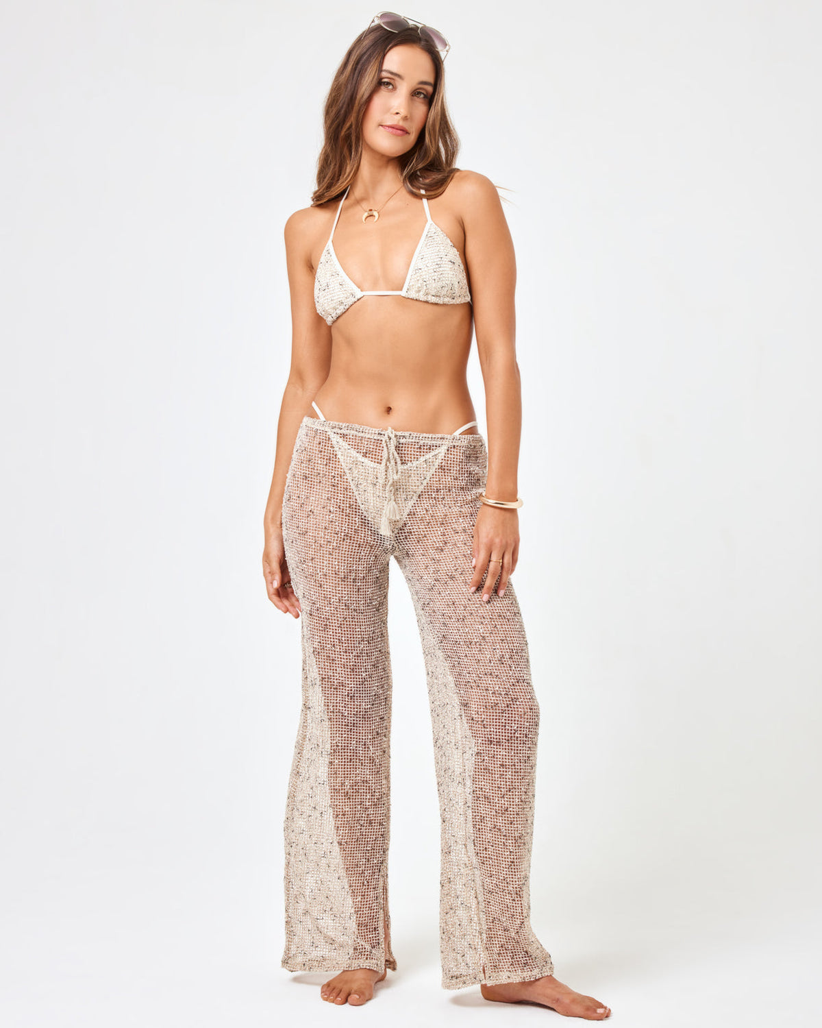 LSPACE x HANNA MONTAZAMI Kai Pant Along The Coast | Model: Anna (size: S)