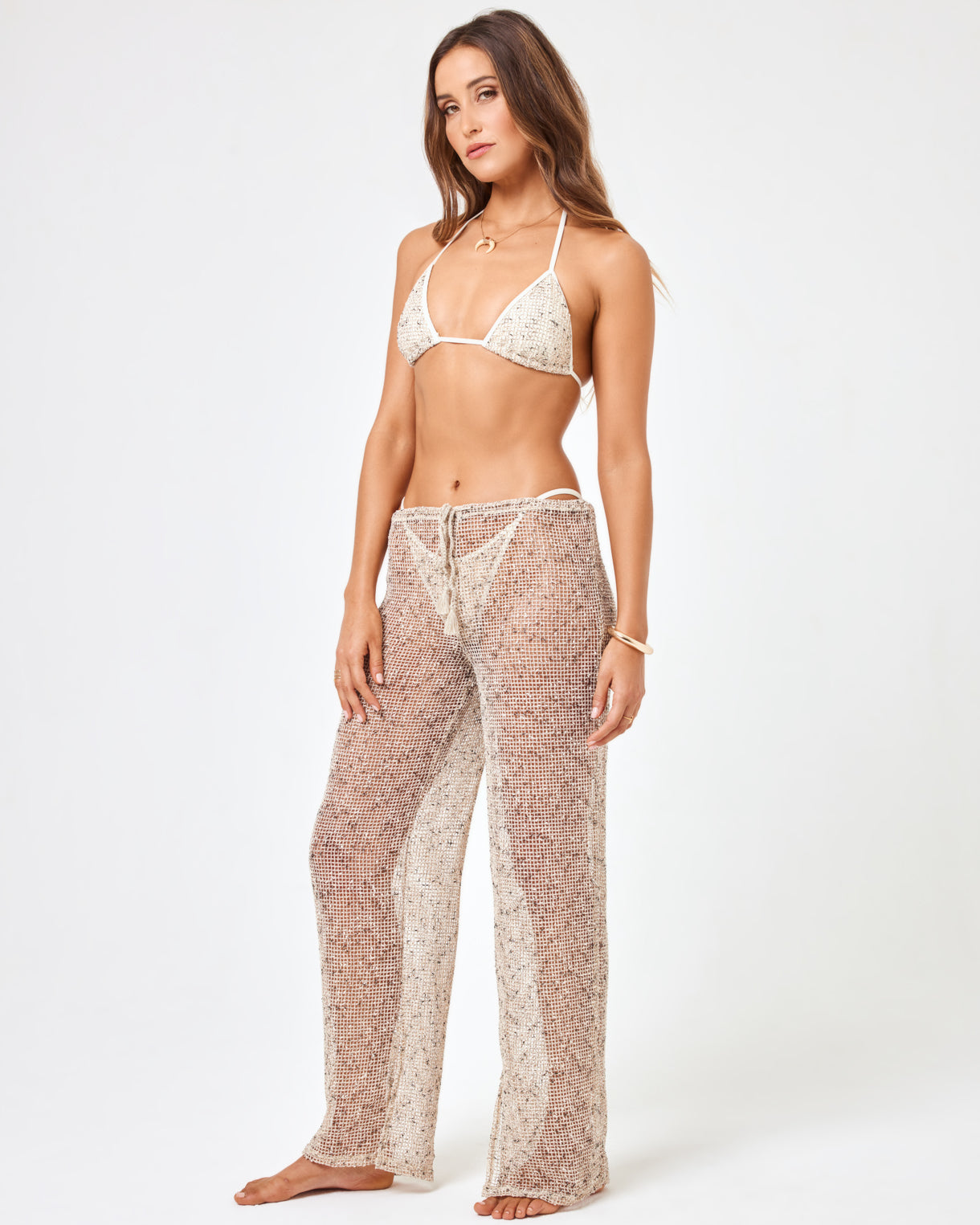 LSPACE x HANNA MONTAZAMI Kai Pant Along The Coast | Model: Anna (size: S) | Hover