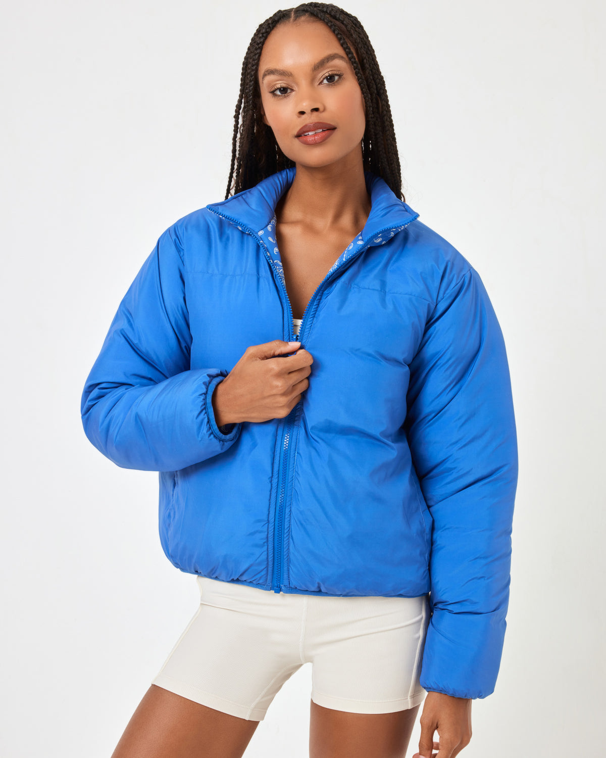 Elevation Jacket Bandana | Model: Taelor (size: S) | Hover