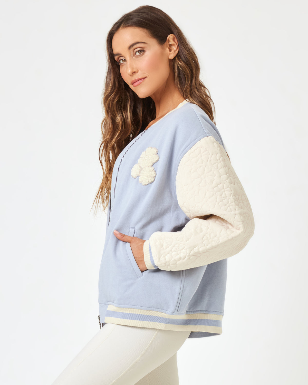 Fowler Jacket - Haze Haze | Model: Anna (size: S)