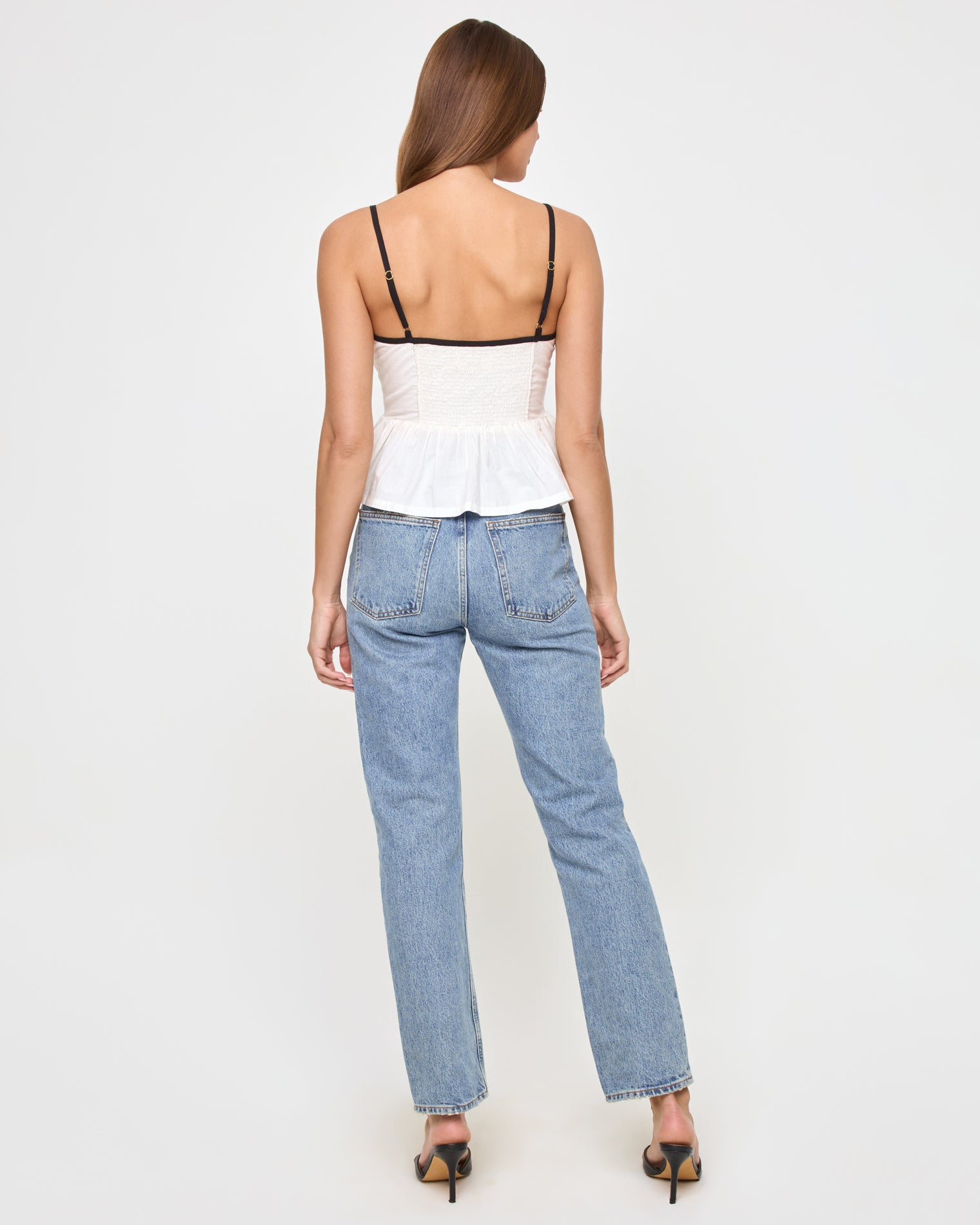 Agnes Top - Cream-Black Agnes Top - Cream-Black