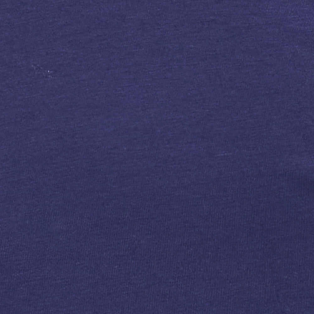 Kelsey Dress - Midnight Blue Fabric swatch for the LSPACE Kelsey Dress in midnight blue, showing the deep navy color and fabric texture.