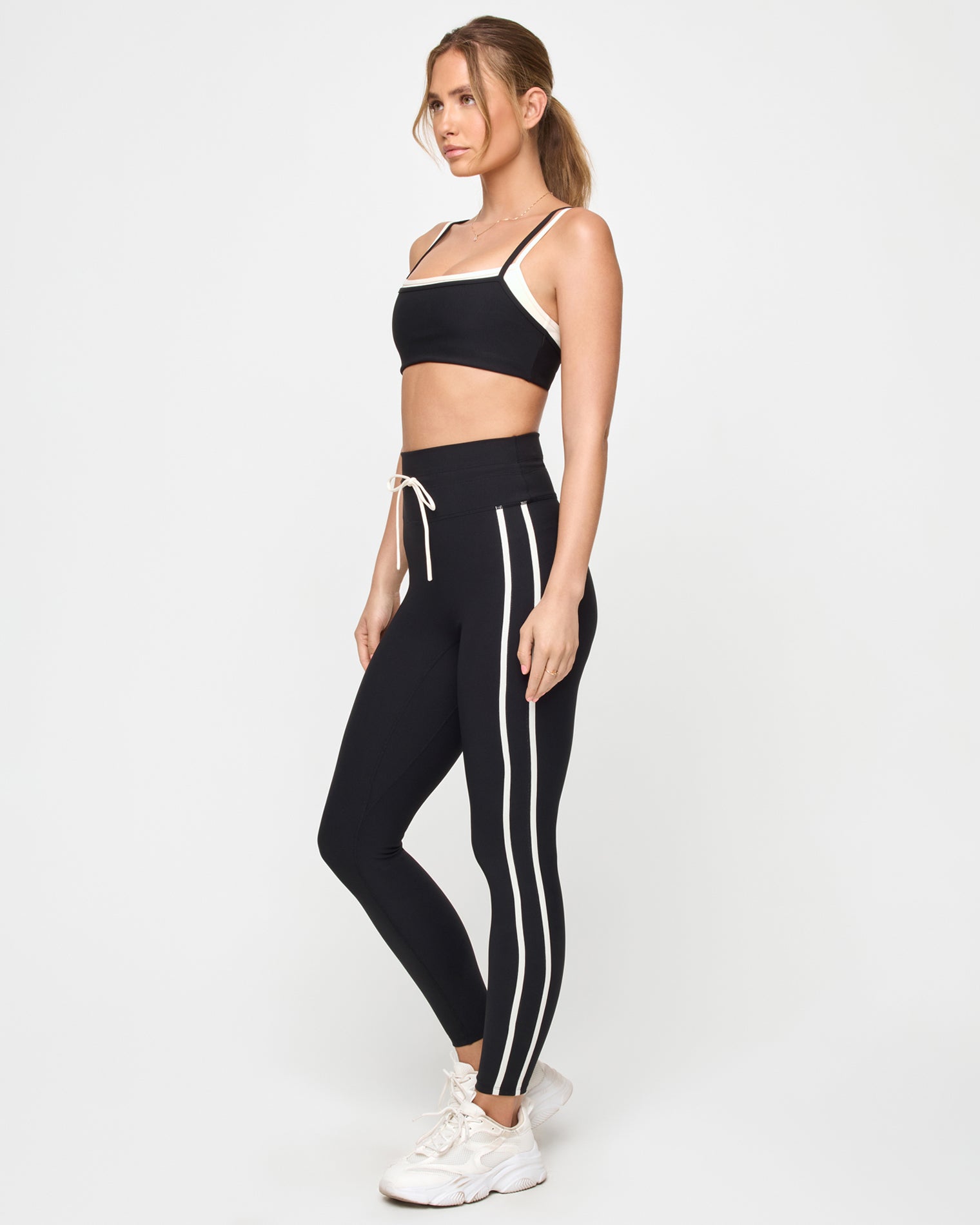 Sutton Pant - Black-Cream