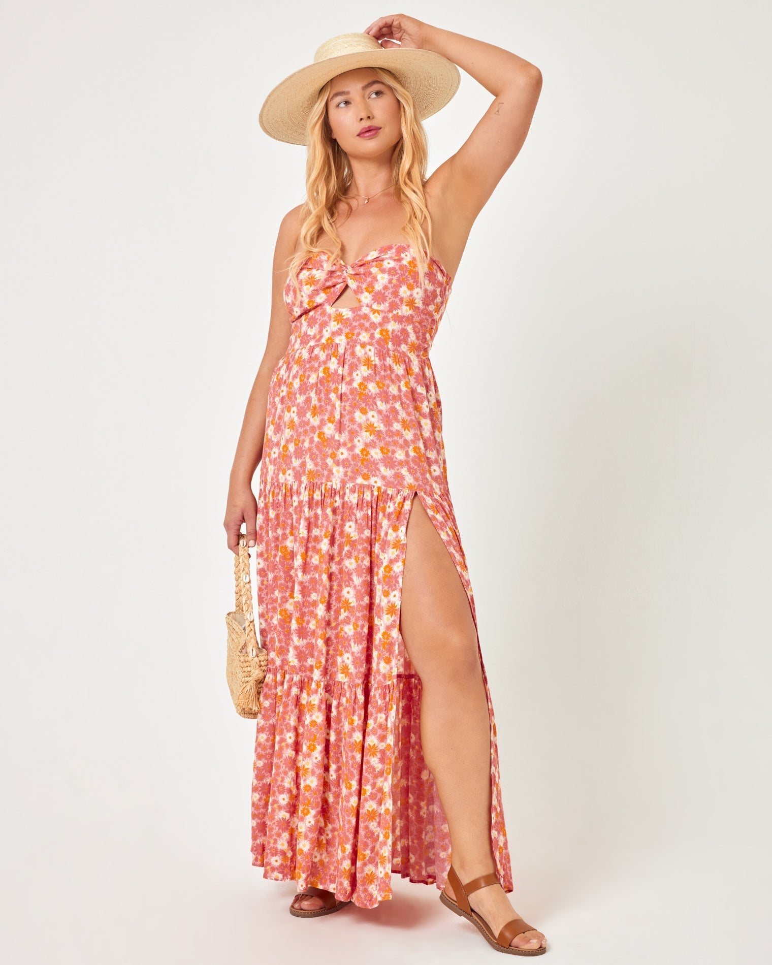 Alessandra Dress - When in Bloom When In Bloom | Model: Sydney (size: XL)