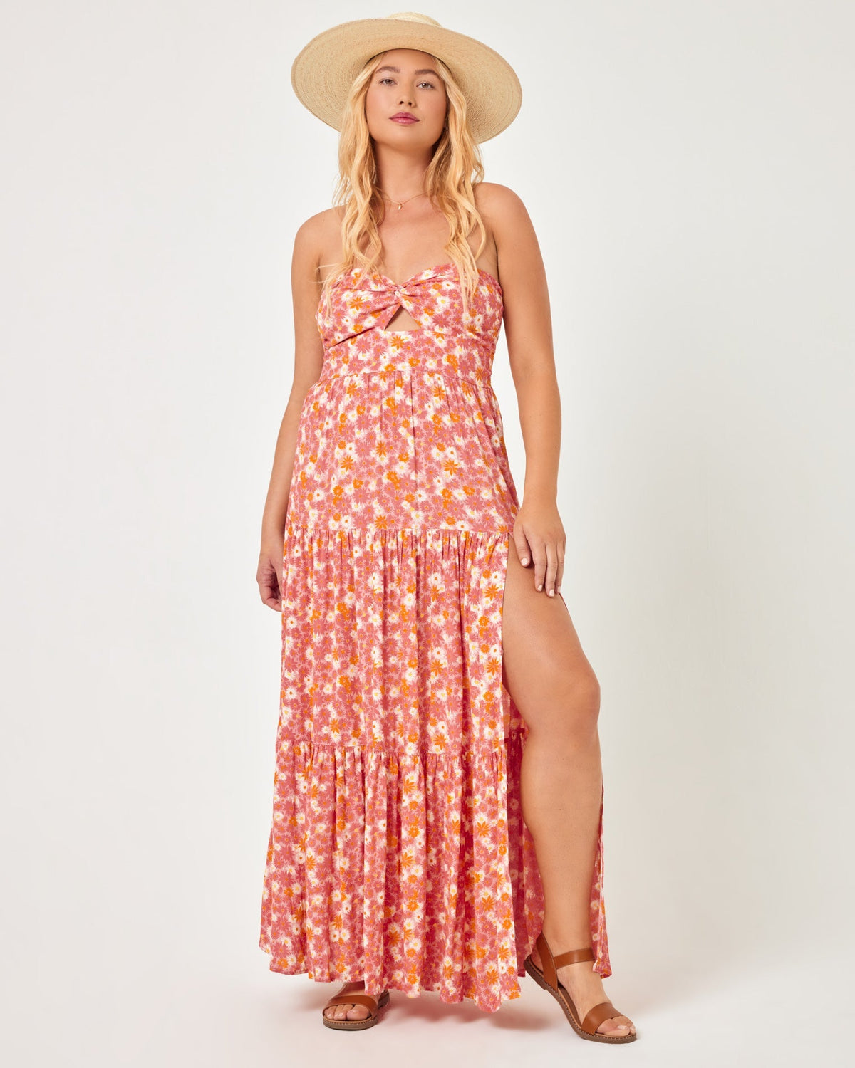 Alessandra Dress - When in Bloom When In Bloom | Model: Sydney (size: XL)