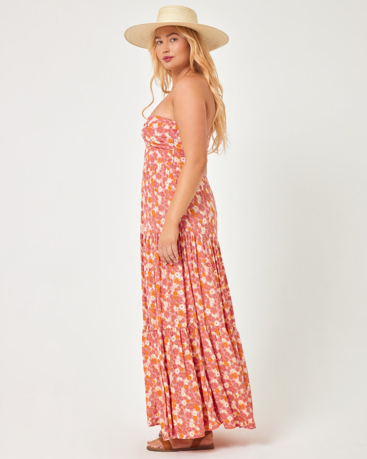 Alessandra Dress - When in Bloom When In Bloom | Model: Sydney (size: XL)