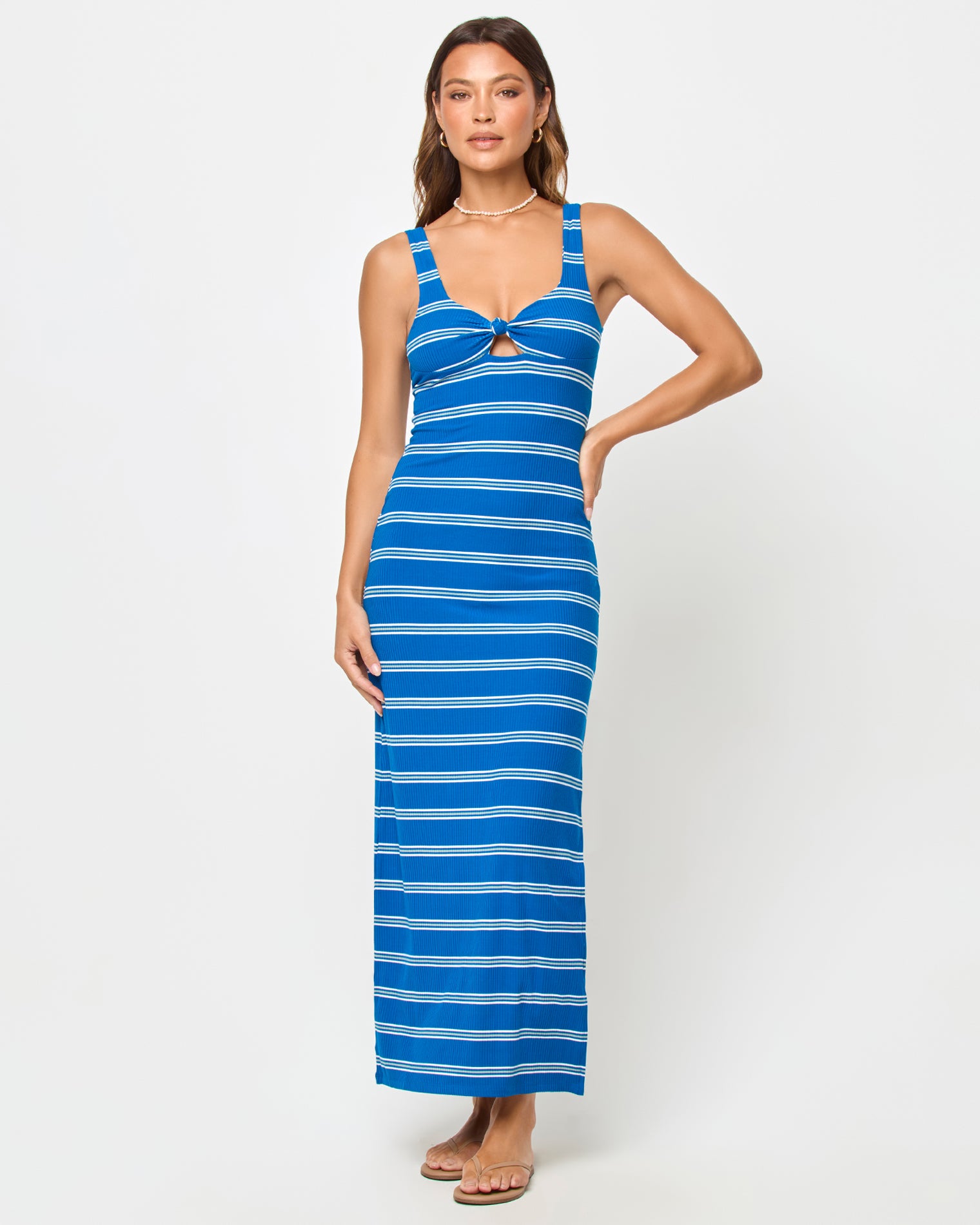 Alexis Dress - Pacific Tide Stripe Alexis Dress - Pacific Tide Stripe