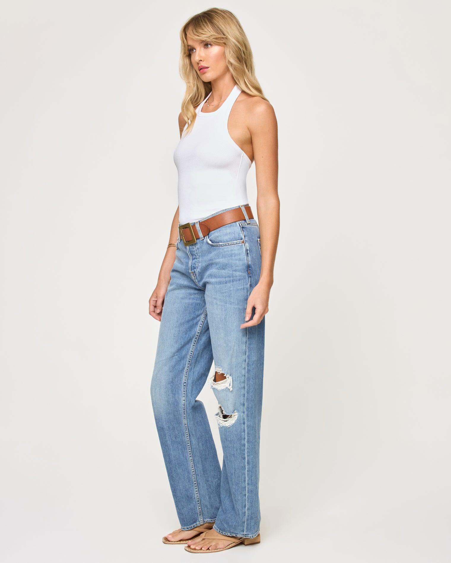Alyx Halter Tank - White Alyx Halter Tank - White