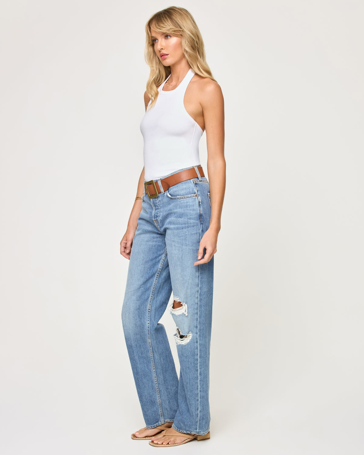 Alyx Halter Tank - White Alyx Halter Tank - White