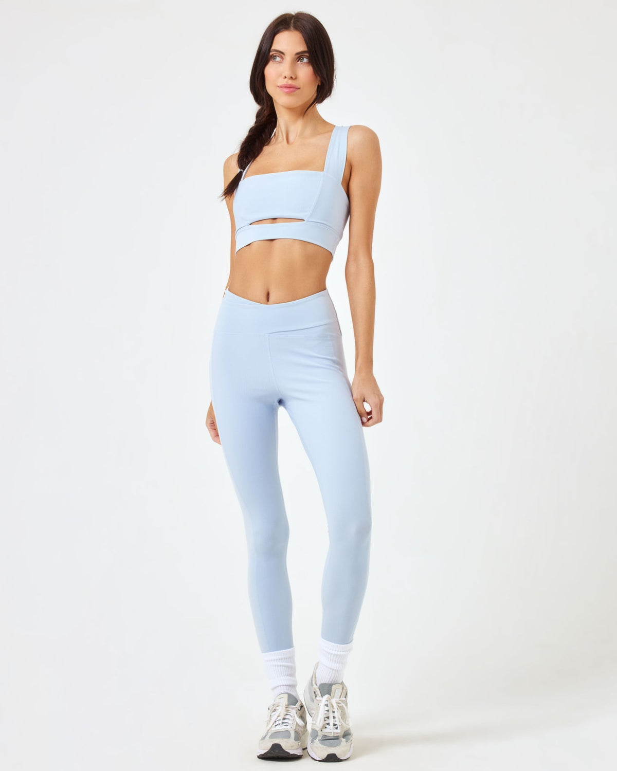 Mercer Legging - Mist Mist | Model: Diana (size: S)