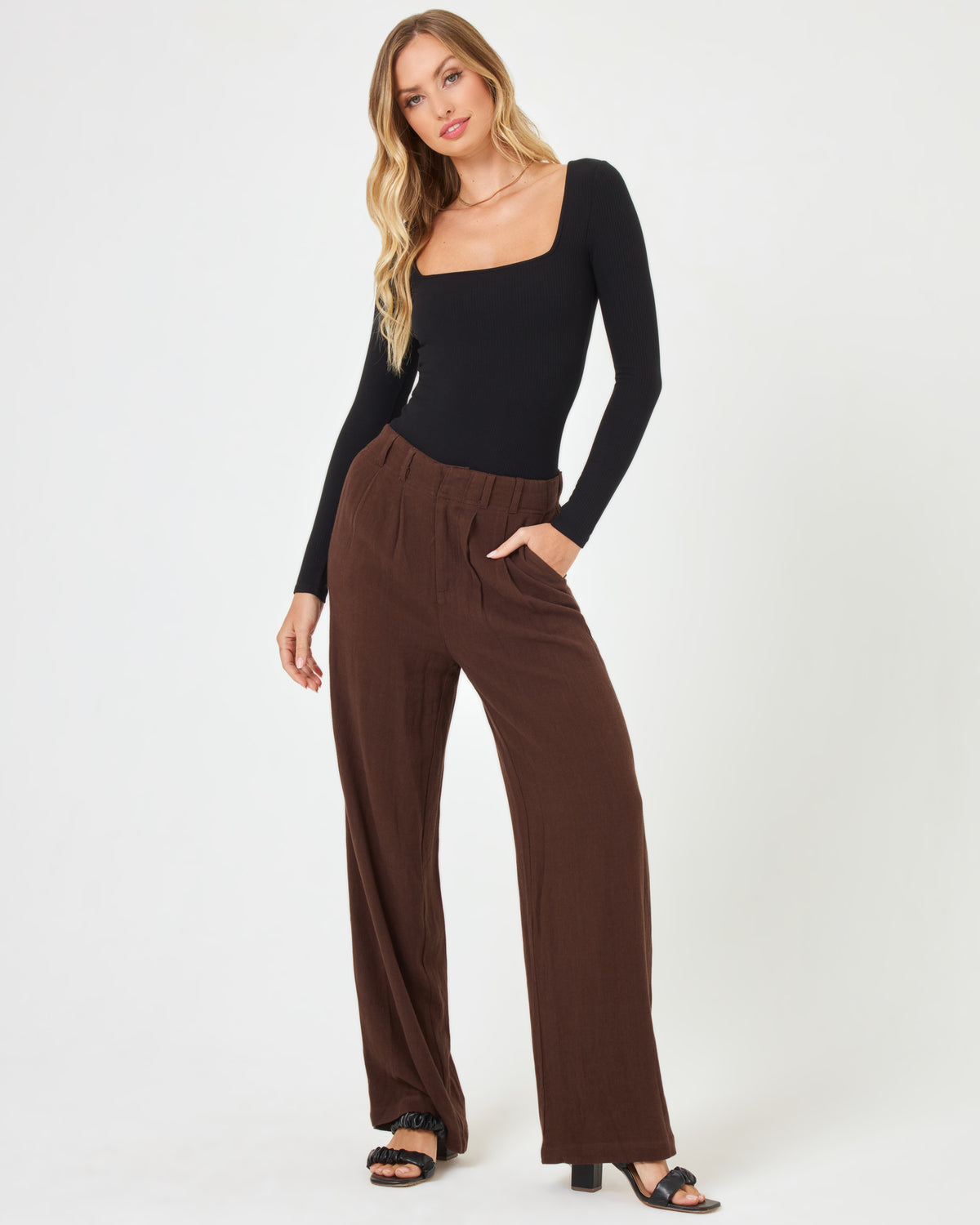 Rhodes Pant - Espresso Bean Espresso Bean | Model: Taylor (size: S)