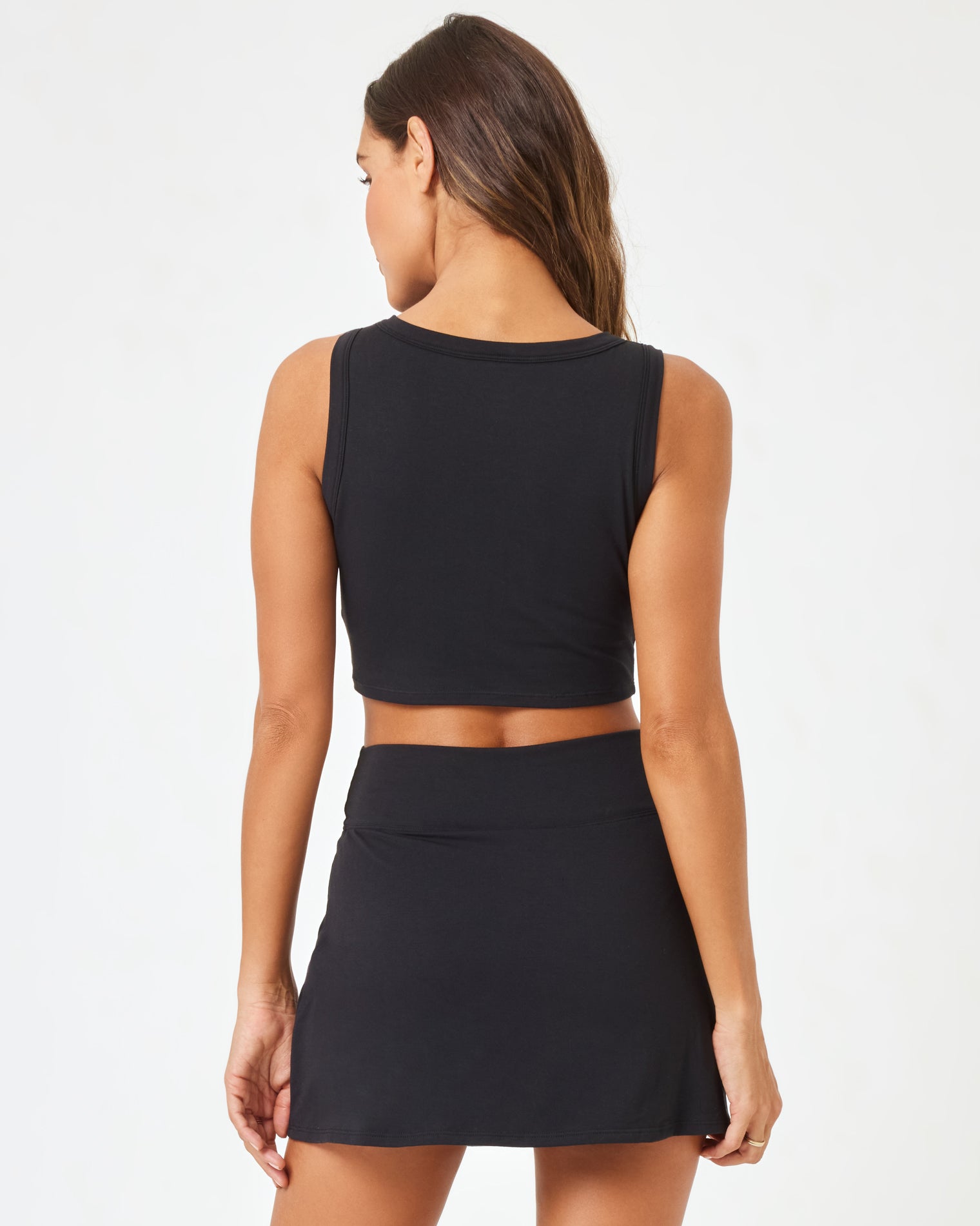 Nolan Skort - Black Black | Model: Anna (size: S)