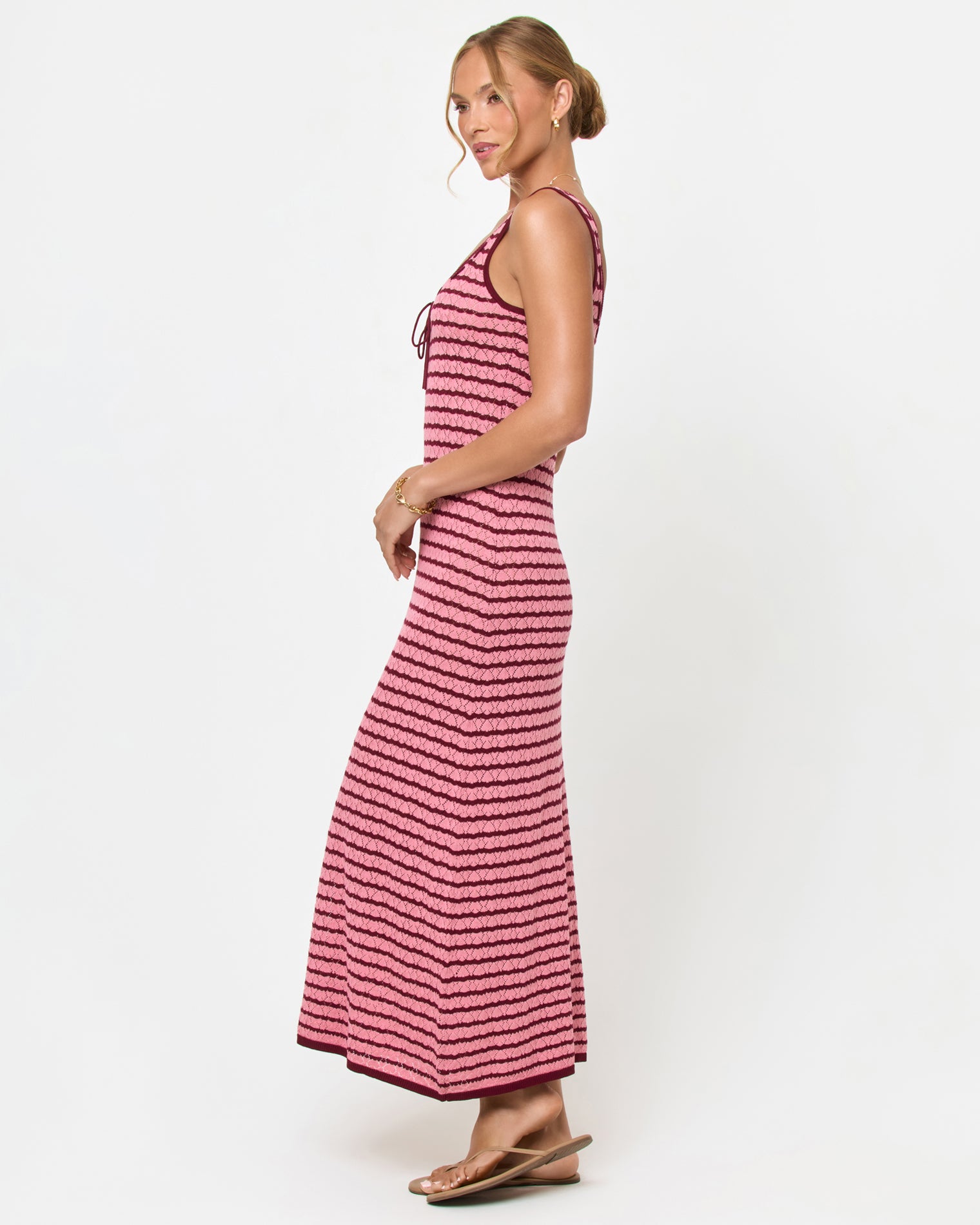 LSPACE Rosalie Maxi - Strawberry Stripe