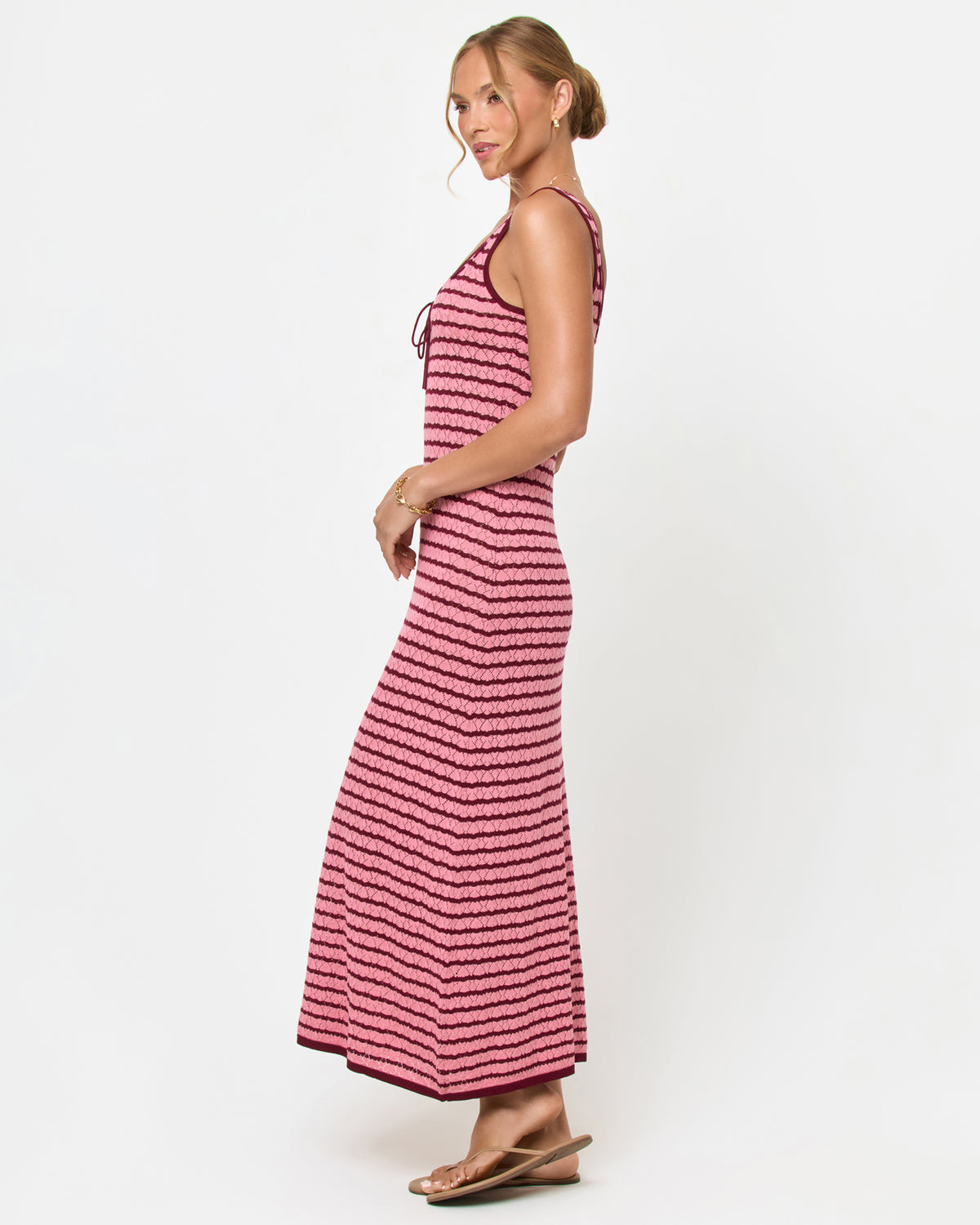 Rosalie Maxi - Strawberry Stripe Rosalie Maxi - Strawberry Stripe
