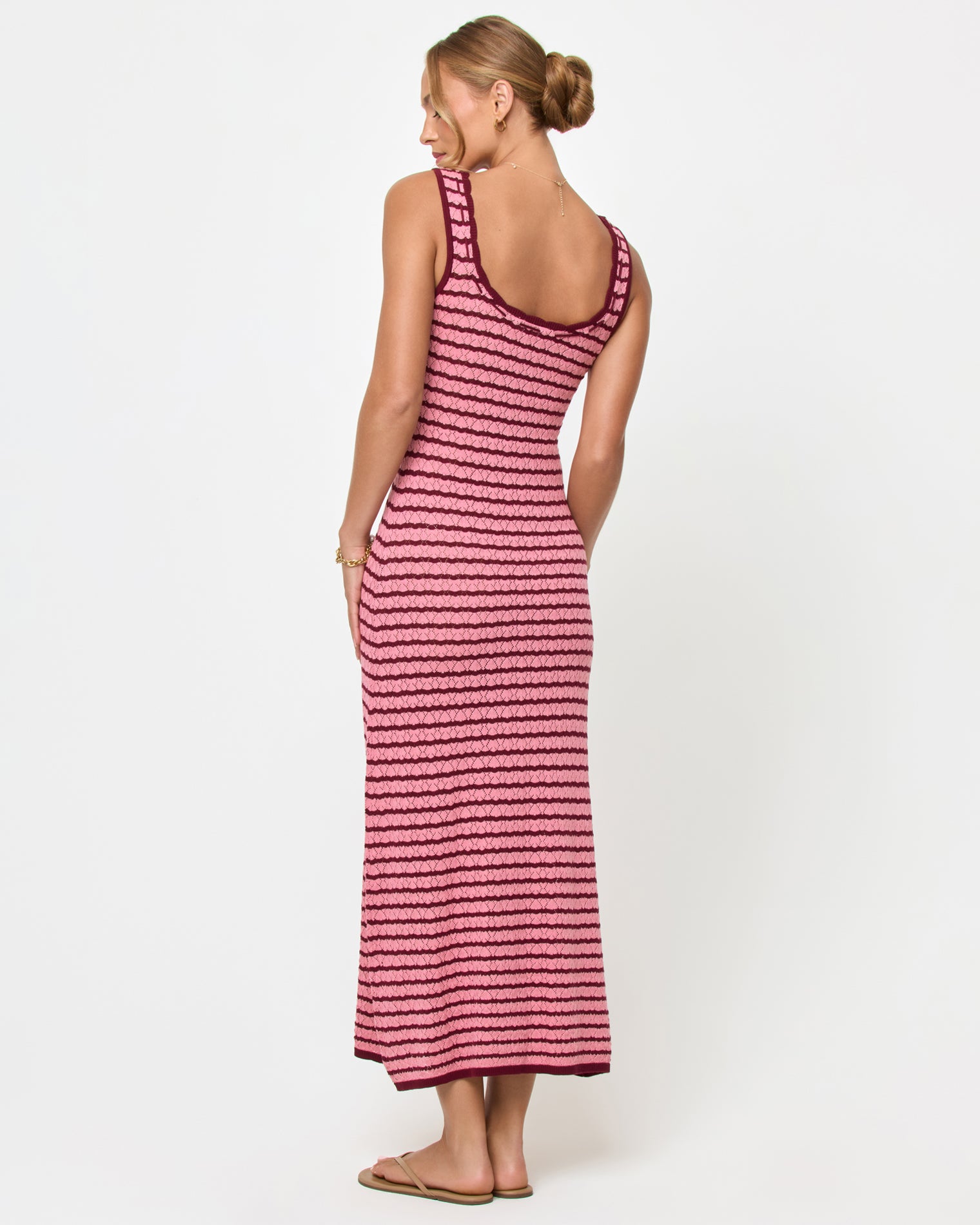 Rosalie Maxi - Strawberry Stripe Rosalie Maxi - Strawberry Stripe