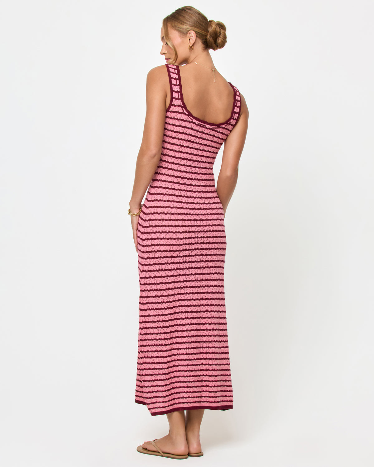 Rosalie Maxi - Strawberry Stripe Rosalie Maxi - Strawberry Stripe