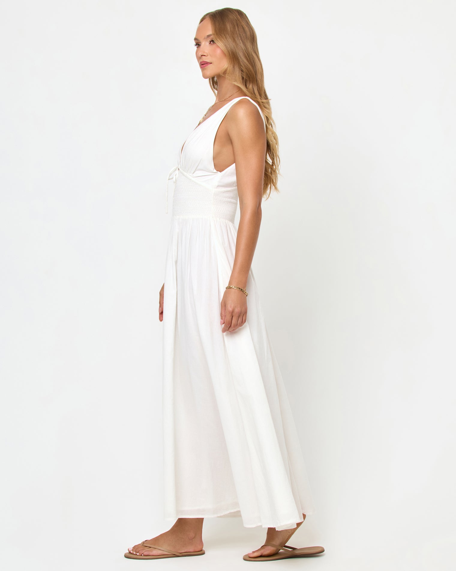 Emmaline Maxi Dress - Cream Emmaline Maxi Dress - Cream