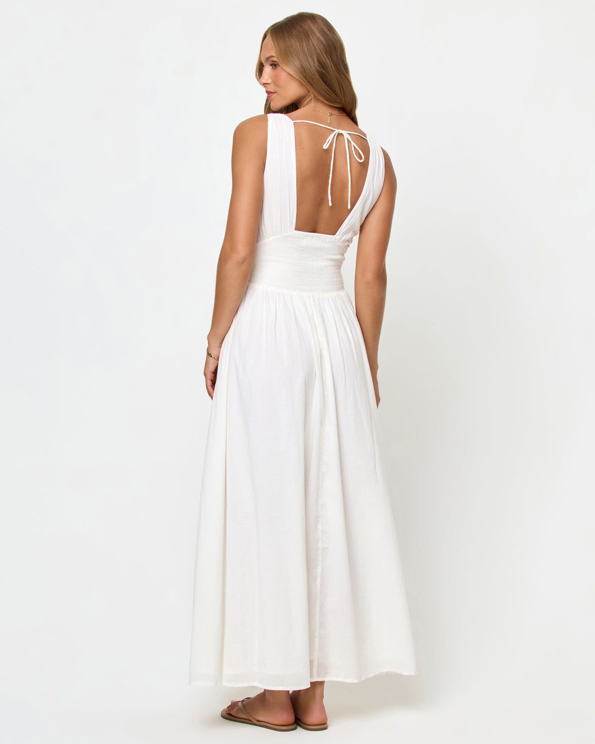Emmaline Maxi Dress - Cream Emmaline Maxi Dress - Cream