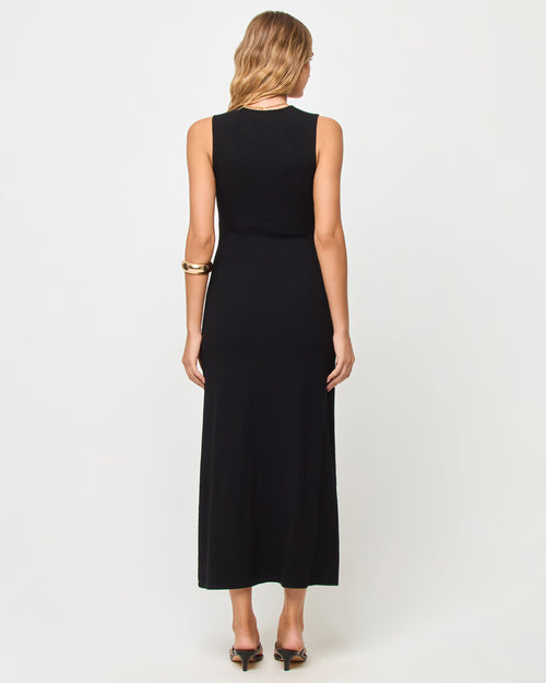 Yuki Maxi Dress - Black