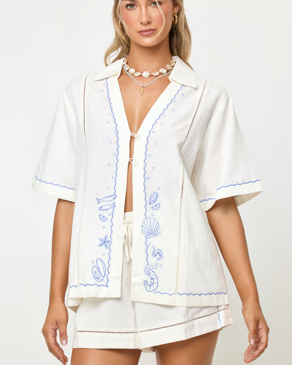 La Mer Shirt - Cream La Mer Shirt - Cream